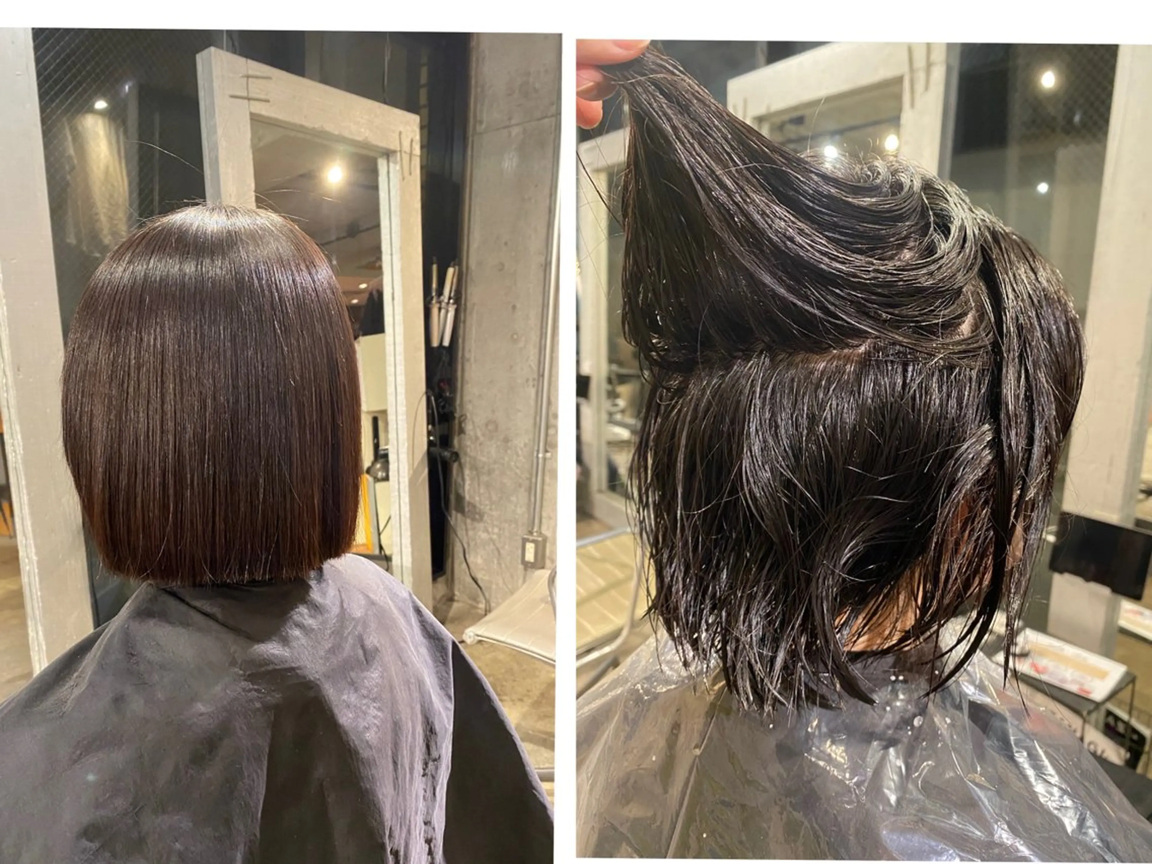 ショート ブリーチカラー/ブロ ンドレイヤーカットのヘアスタイル