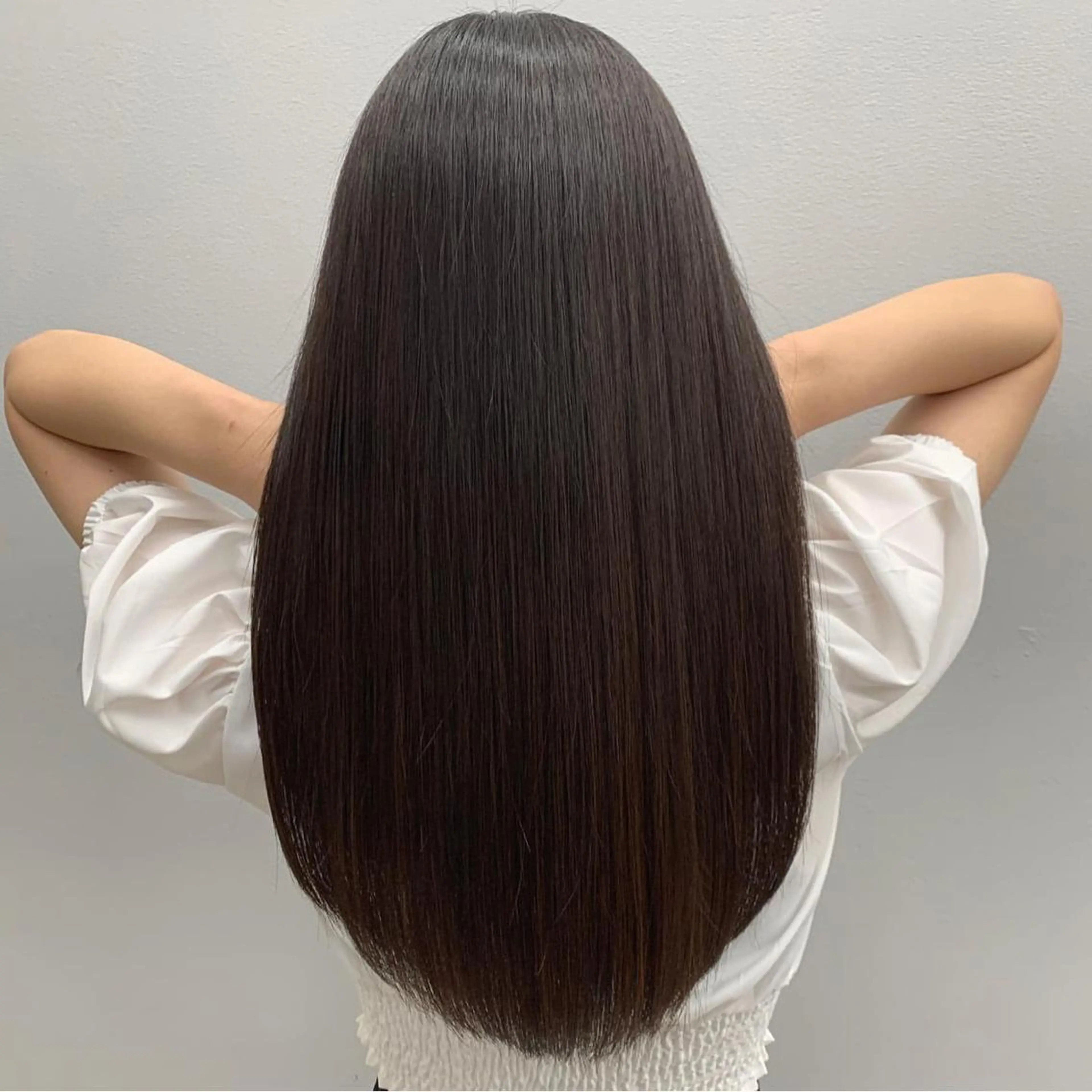 ロング 髪質改善 トリートメント ヘアカラー トリートメント 韓国ヘア🕊村上 ののこ🕊のヘアスタイル