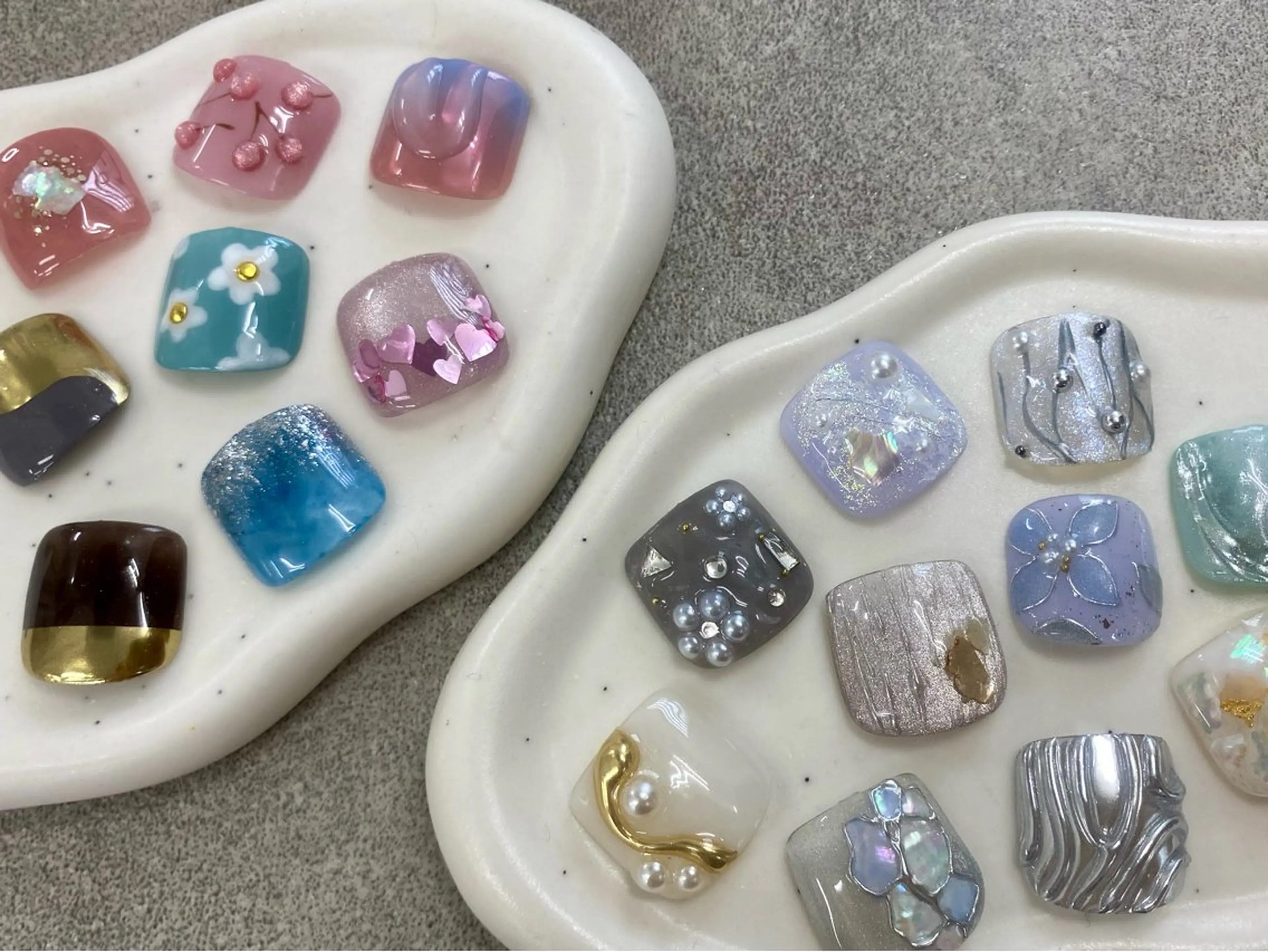 【ミニモ限定】foot ワンカラー 🍉🫧【オフ無料&ドライケア込み】の写真