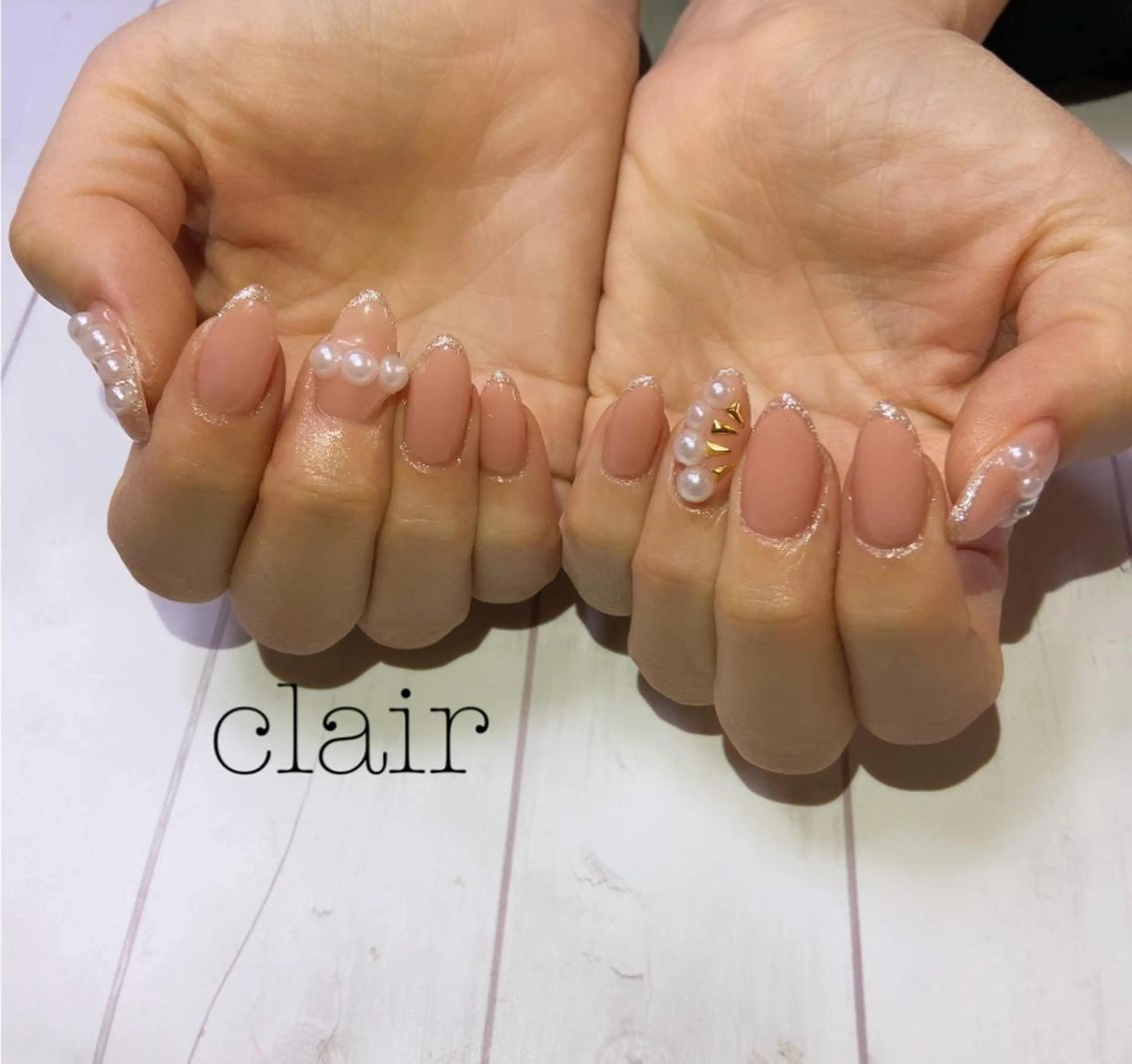 ロング カラー ネイル nail salon LNのネイルデザイン