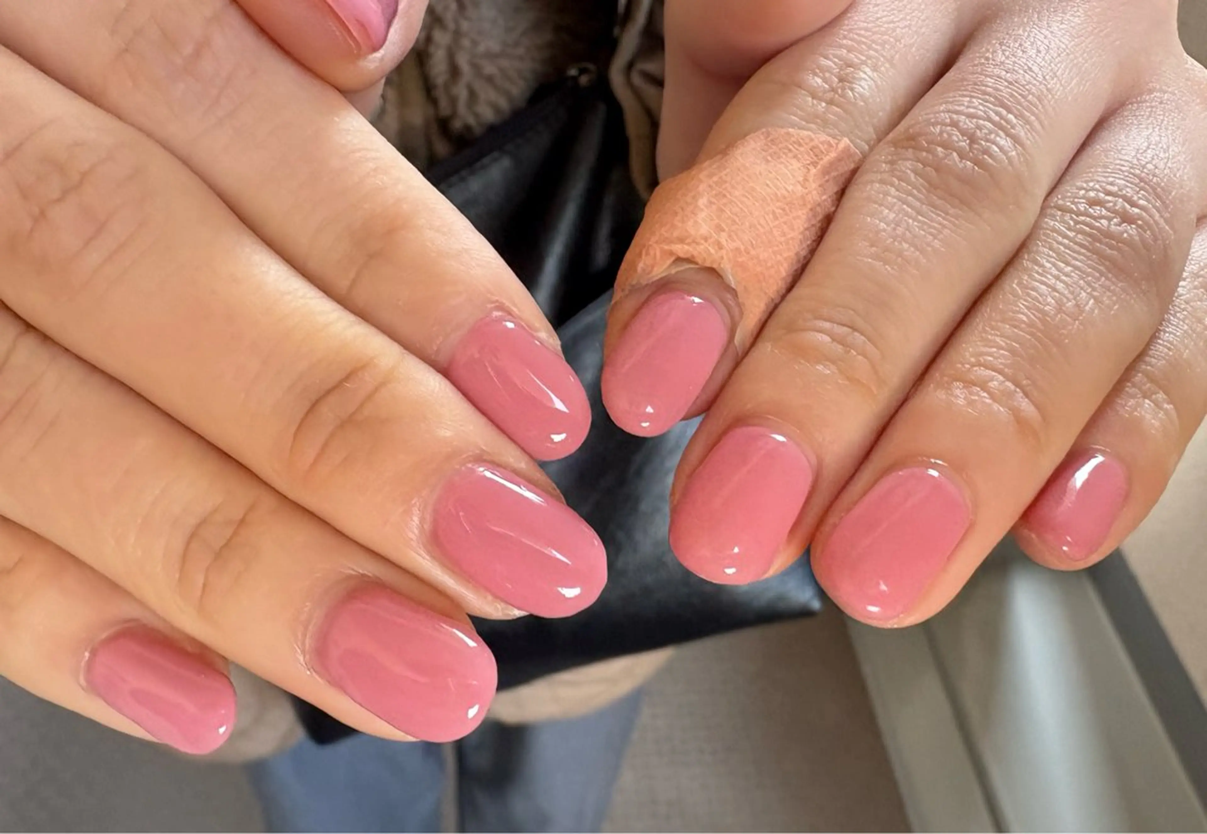 ワンカラー・ラメグラデーションの写真