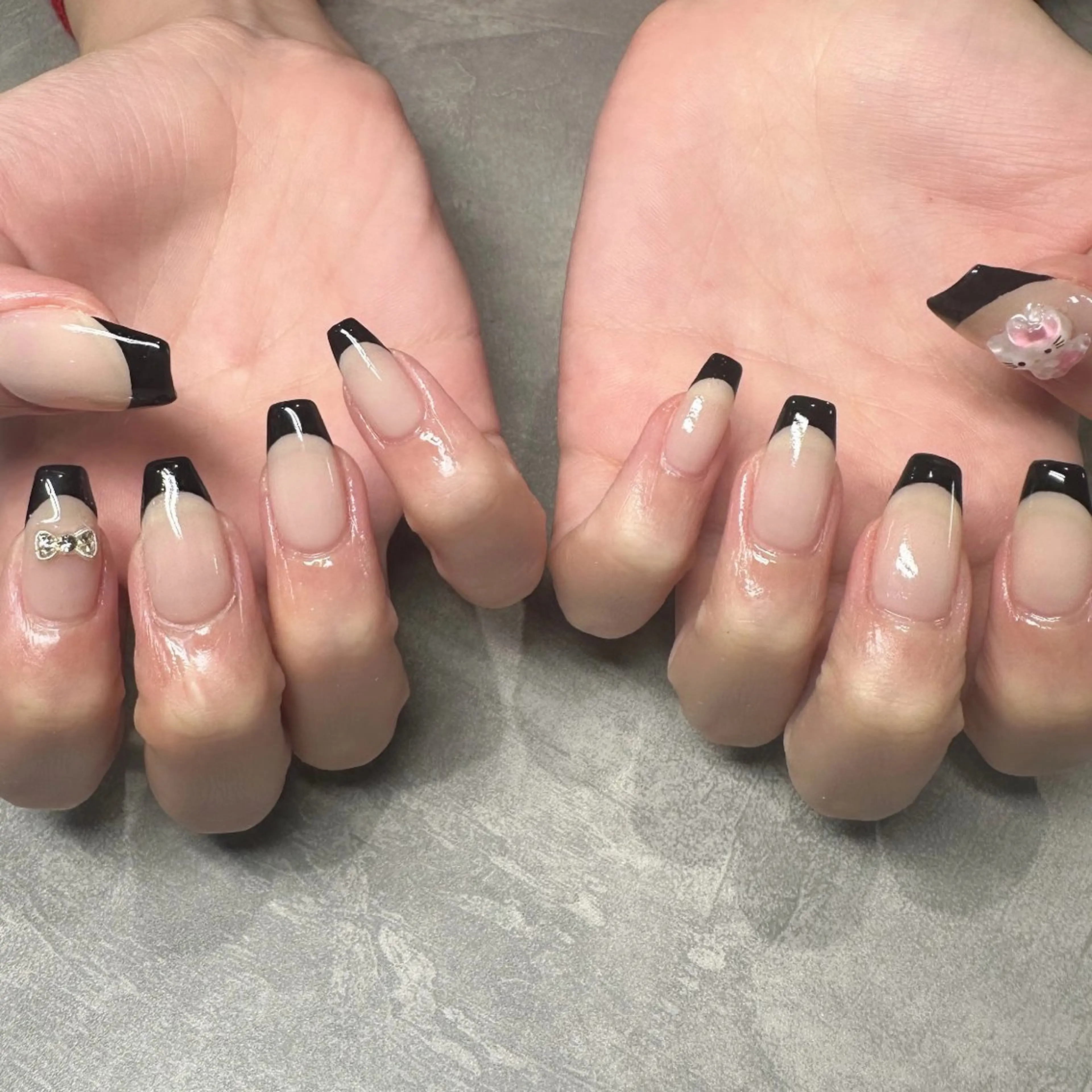 ネイル フレンチネイル joieange kitano yoのネイルデザイン