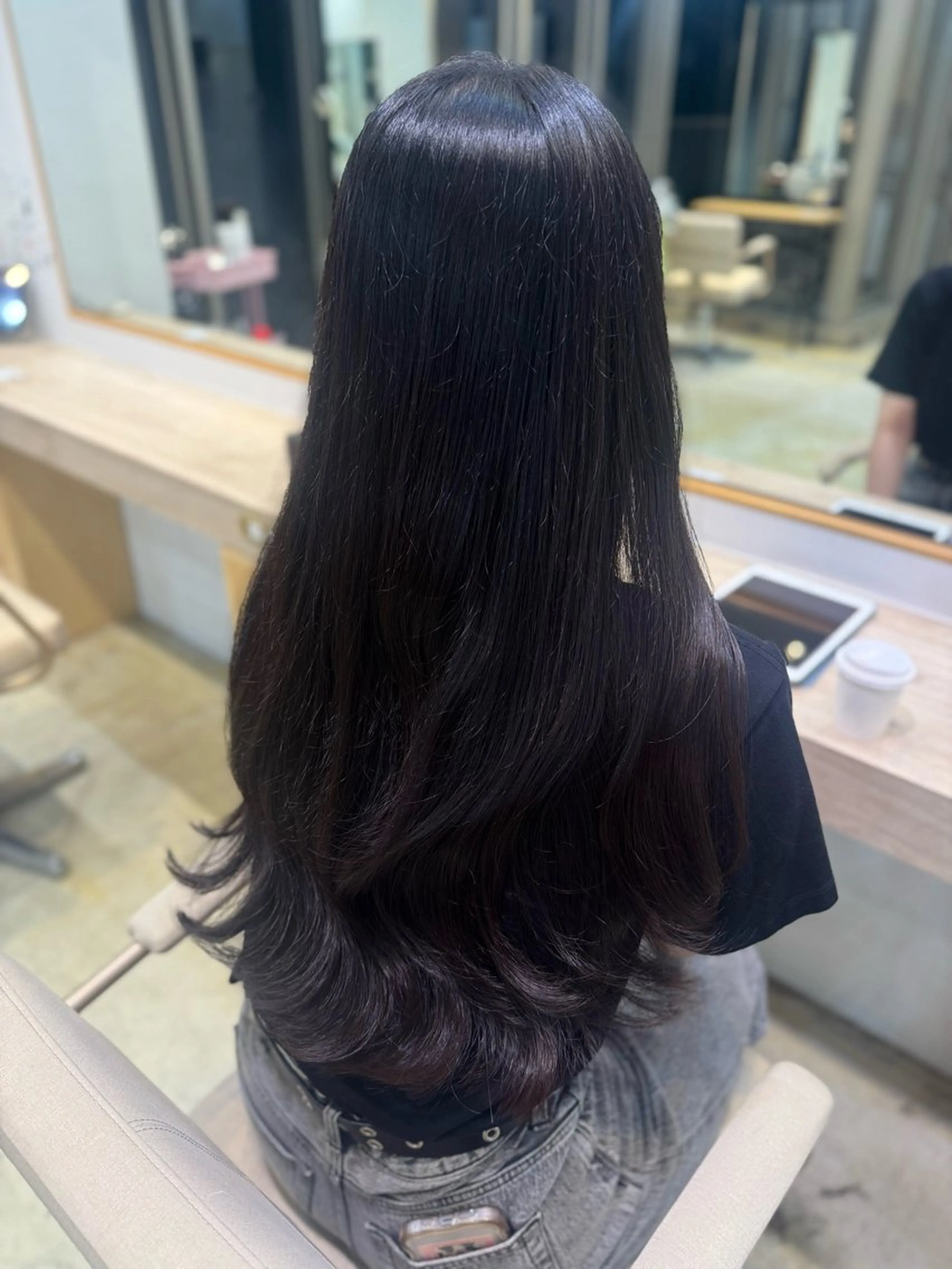 ロング ELEANOAH TOKYO エレノア トーキョー所属・RENA 🎀のヘアスタイル