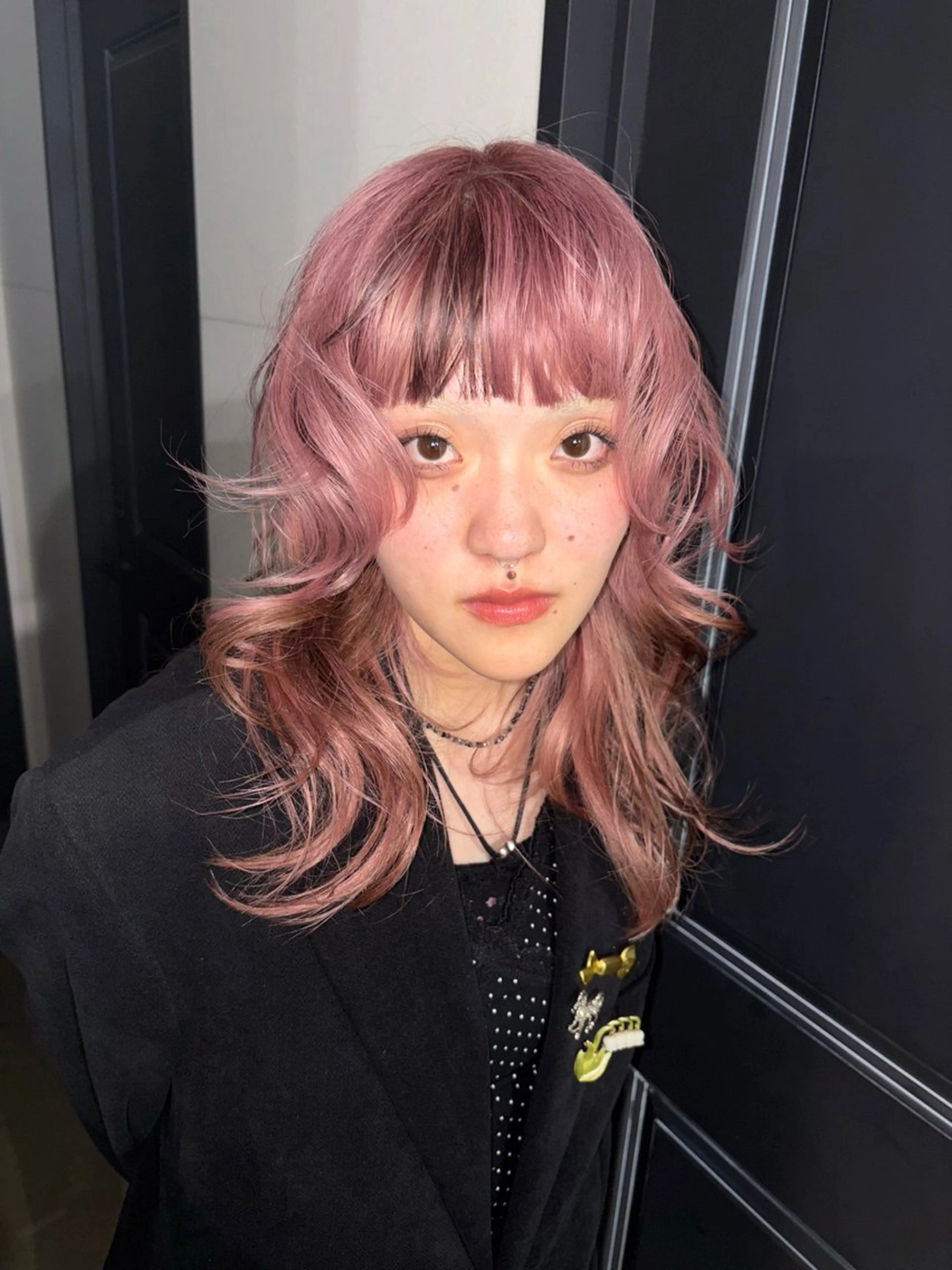 カラー ブリーチ ヘアカラー 【eim】小塚 玲奈のヘアスタイル
