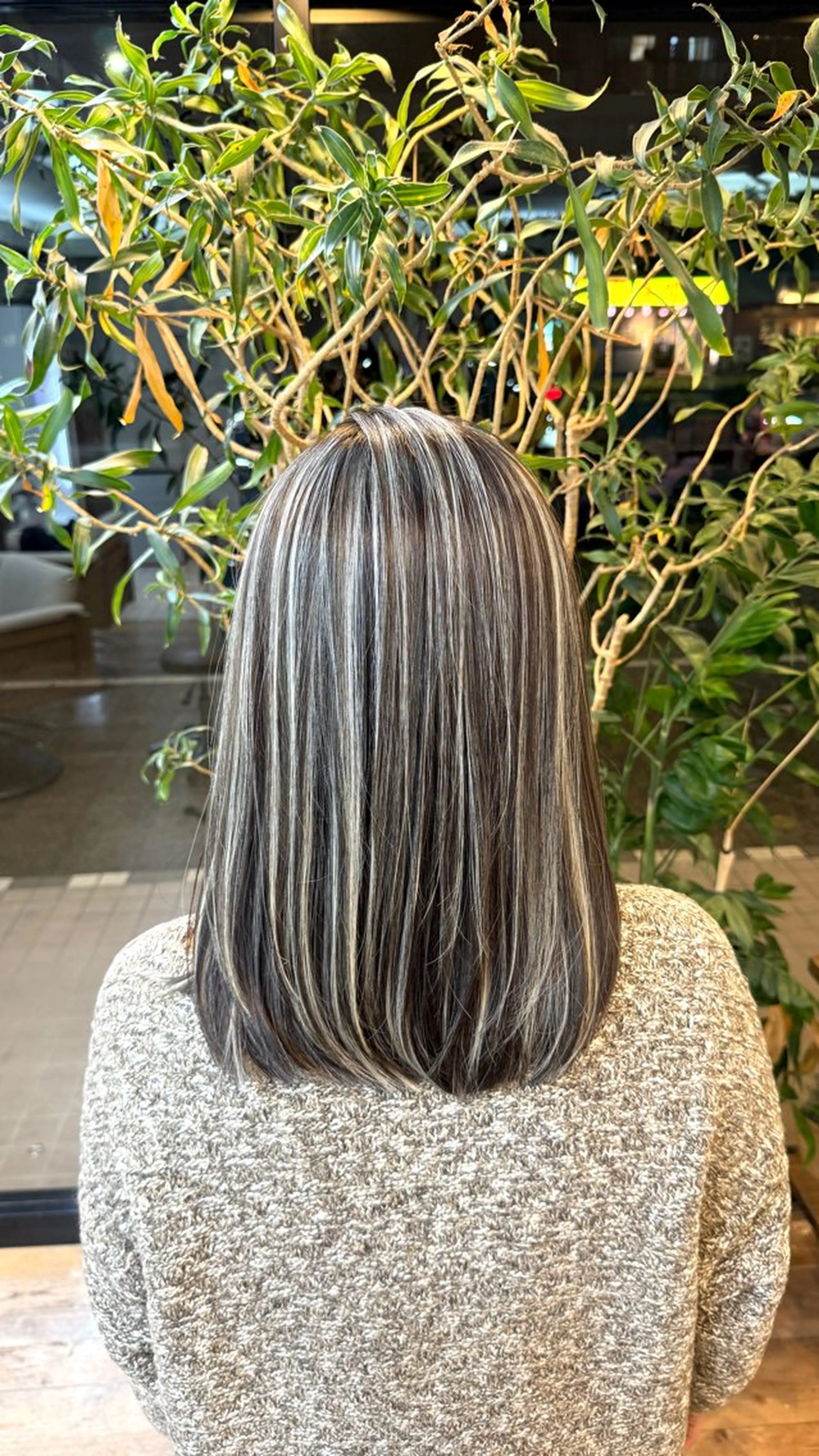 ミディアム カラー ハイライトカラー 3Dハイライト ハイライト ヘアカラー トリートメント Cure2所属・🌈ハイライト特化 🌈 🐶ノザワ🐶のヘアスタイル