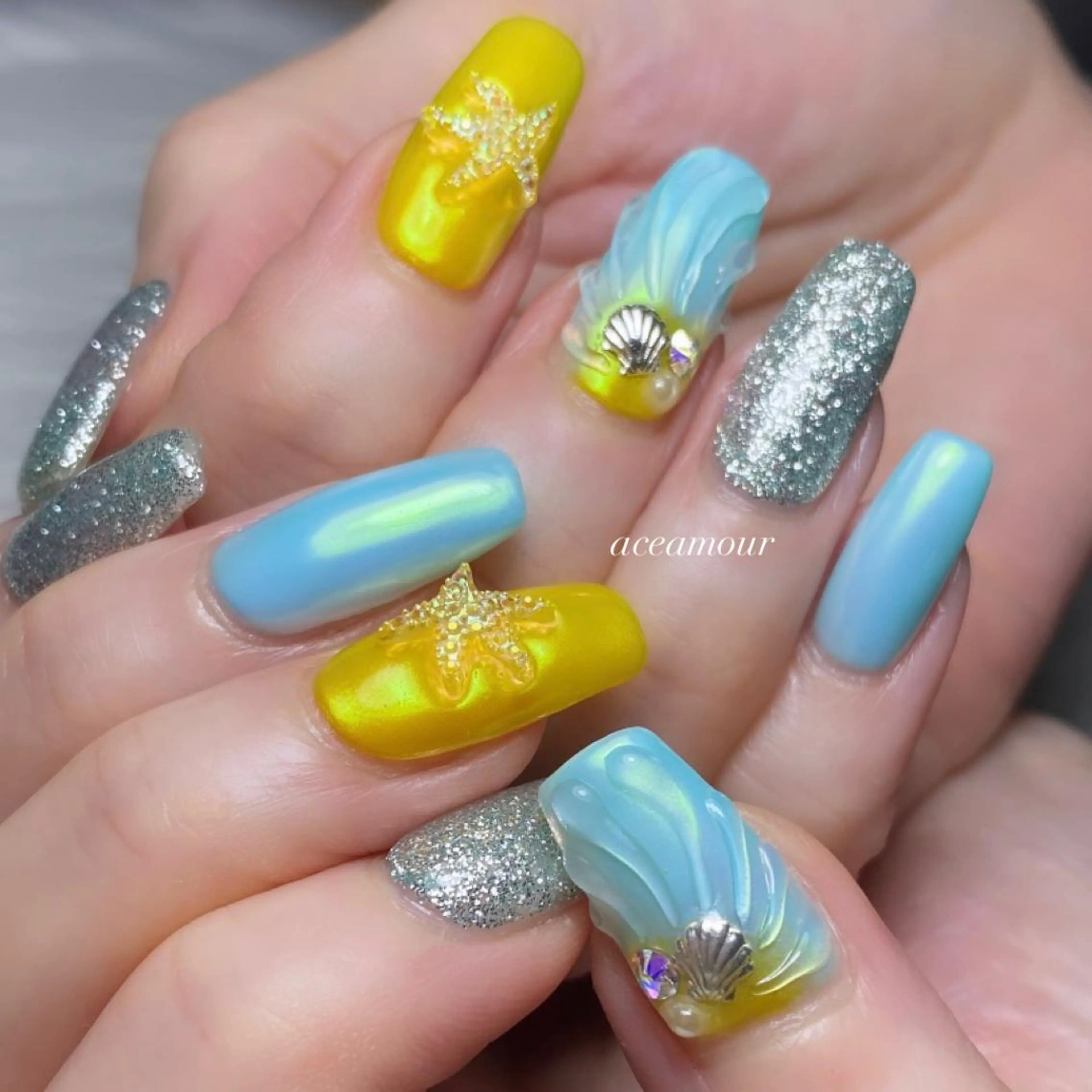 ネイル ネイル/耳つぼ /新ホワイトニングのネイルデザイン