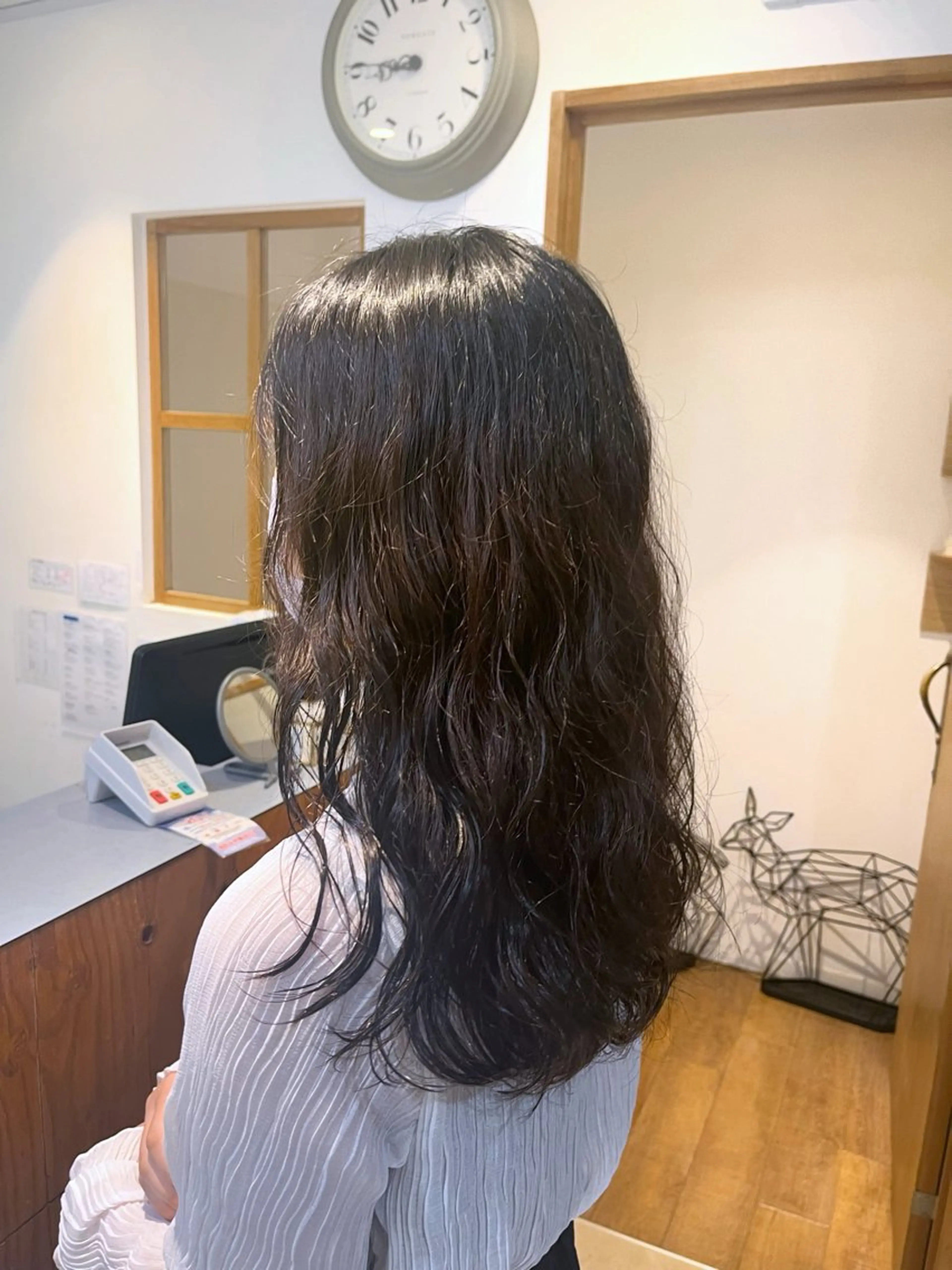 セミロング パーマ 奥山 沙季(大井町)のヘアスタイル