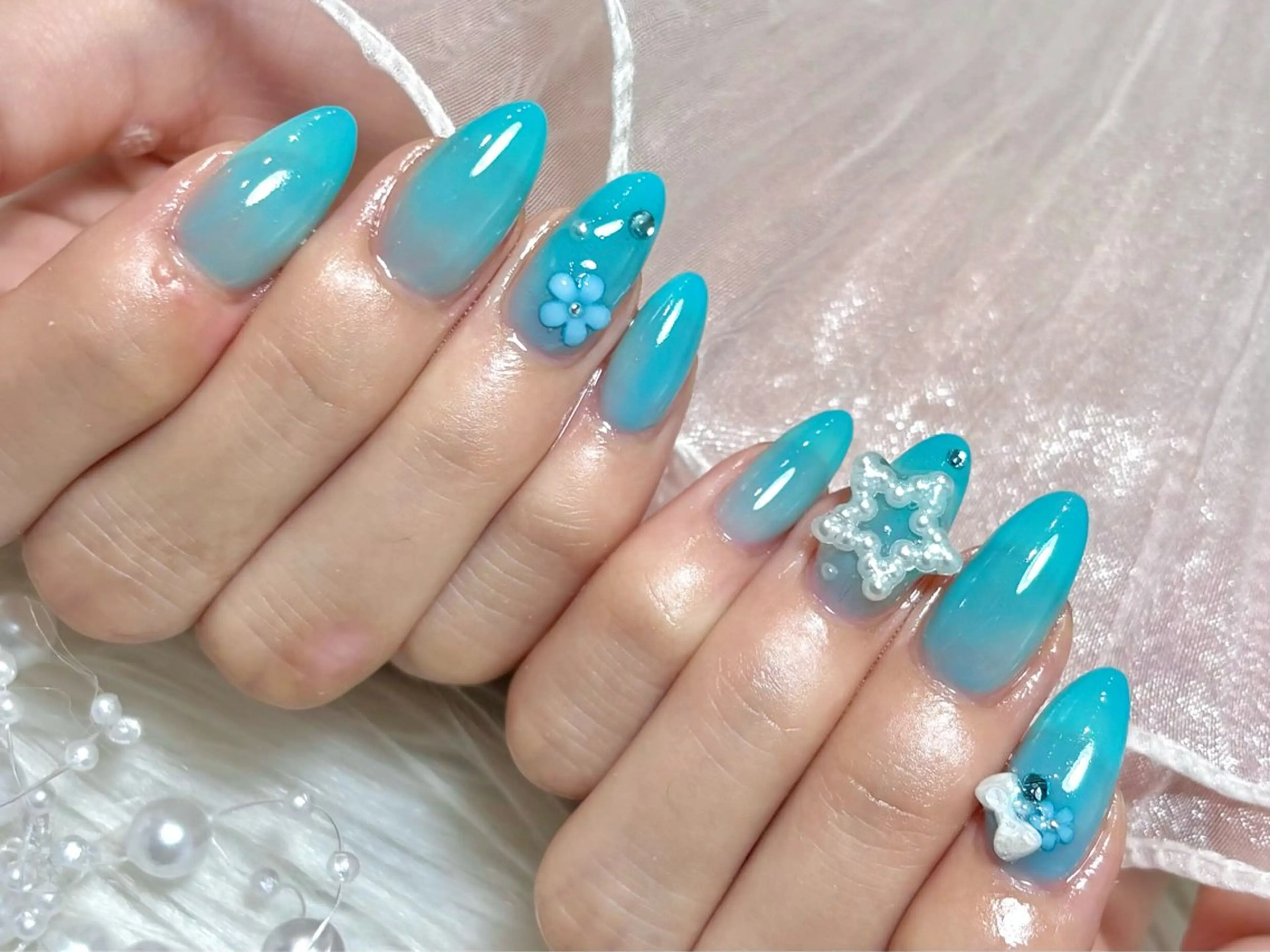 ネイル joieange福島 矢野のネイルデザイン