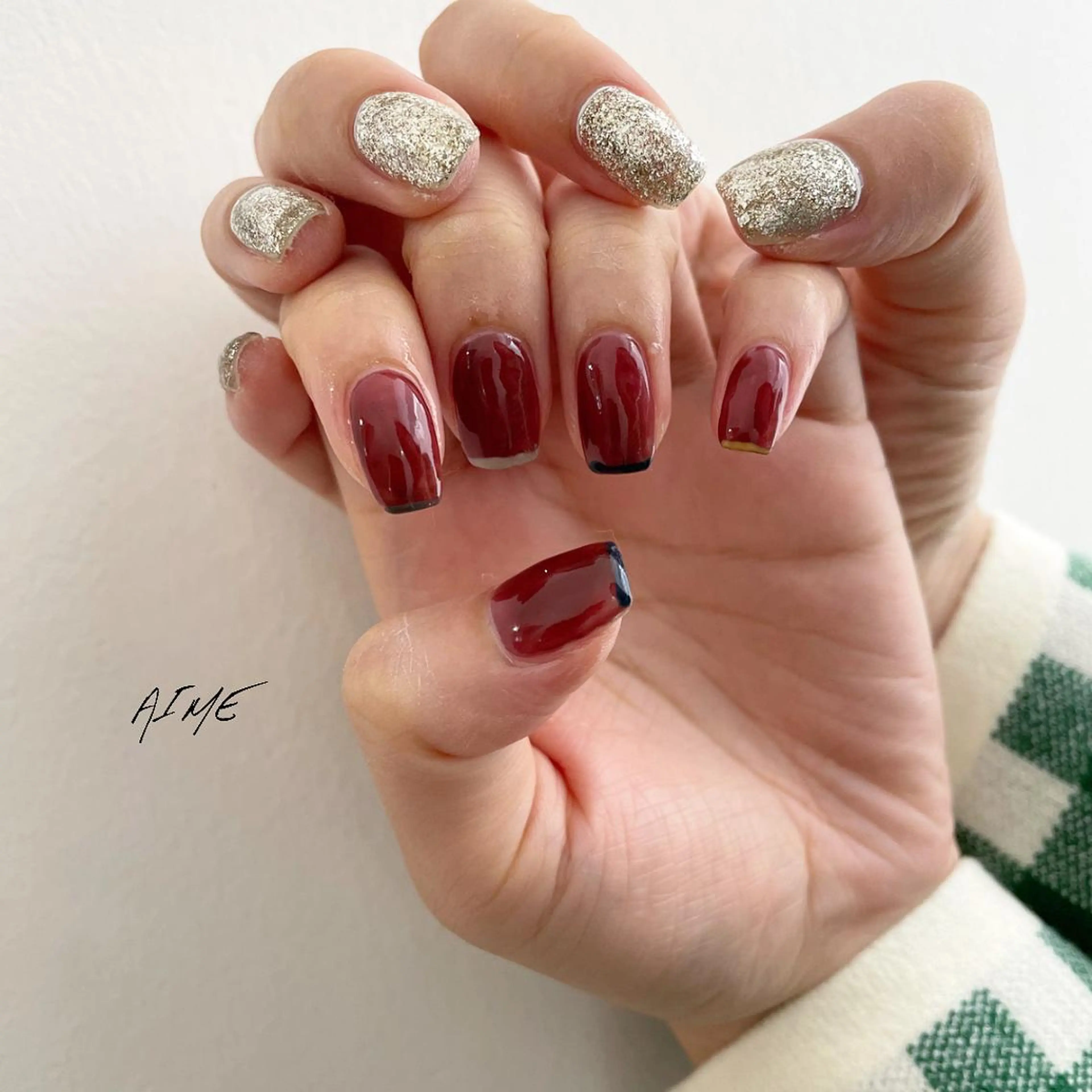 ネイル ハンドネイル AIME （momo）のネイルデザイン