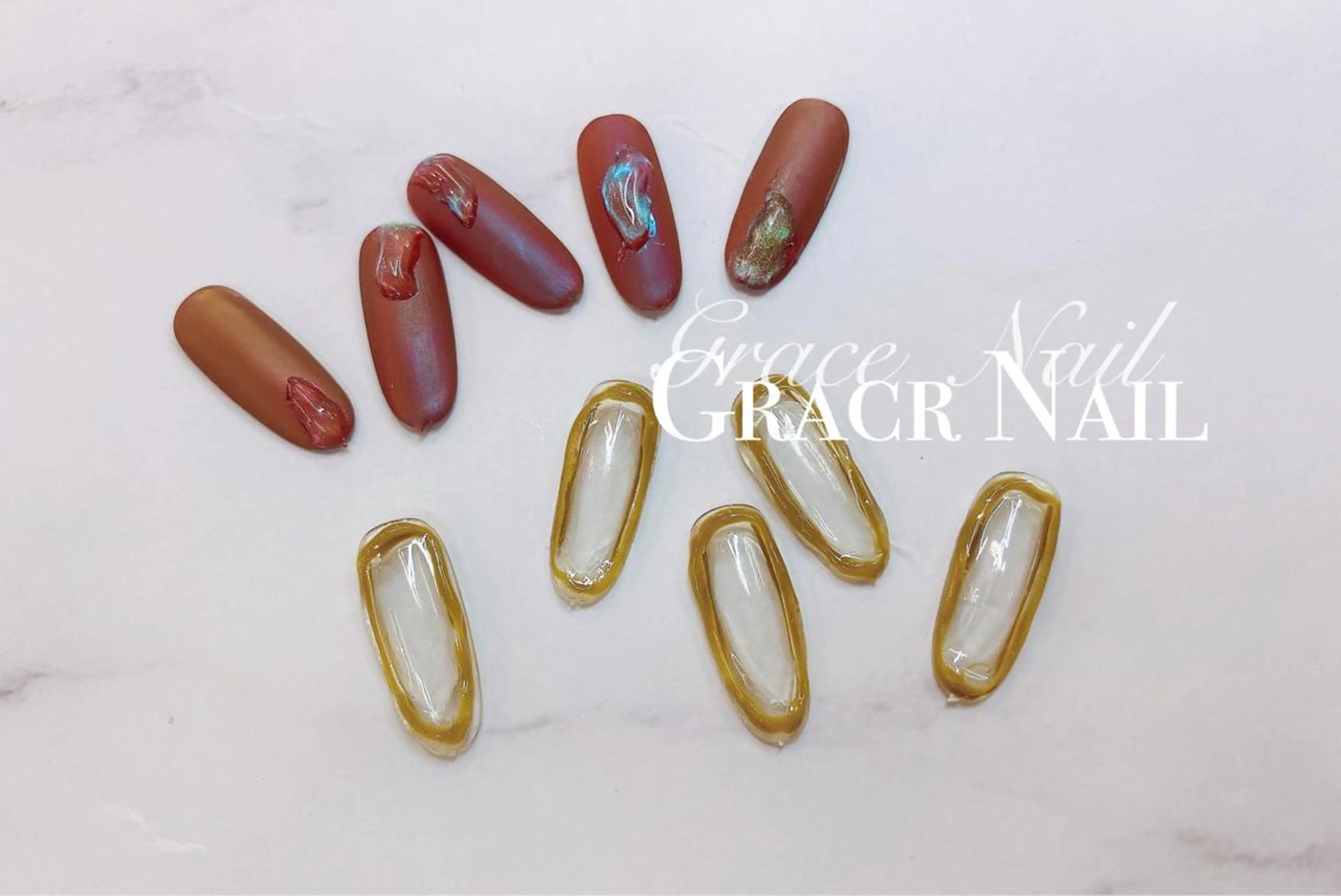 ネイル ジェルネイル ☆*｡Grace Nail｡*☆のネイルデザイン