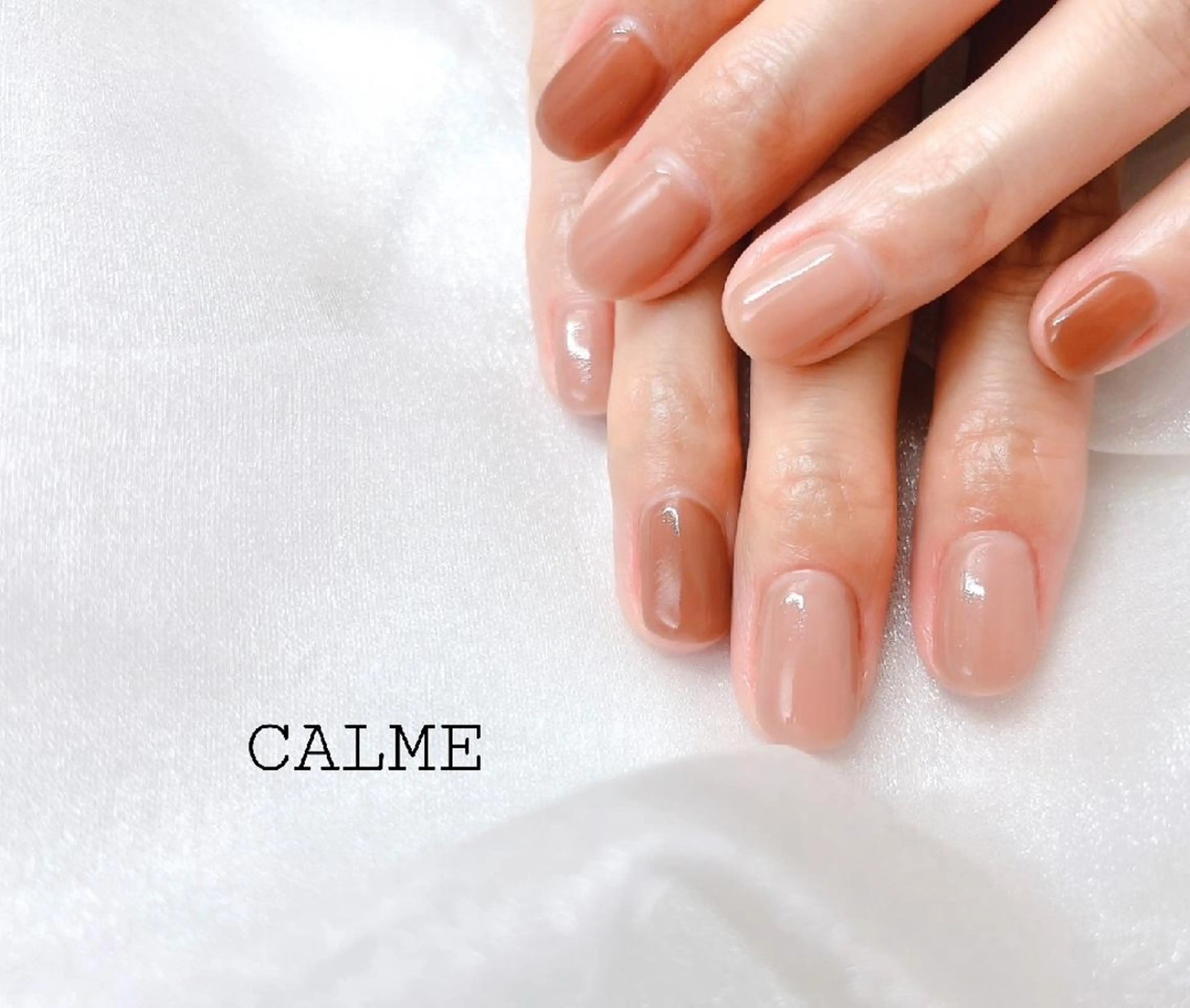 ネイル シンプルネイル ハンドネイル CALME ♡のネイルデザイン