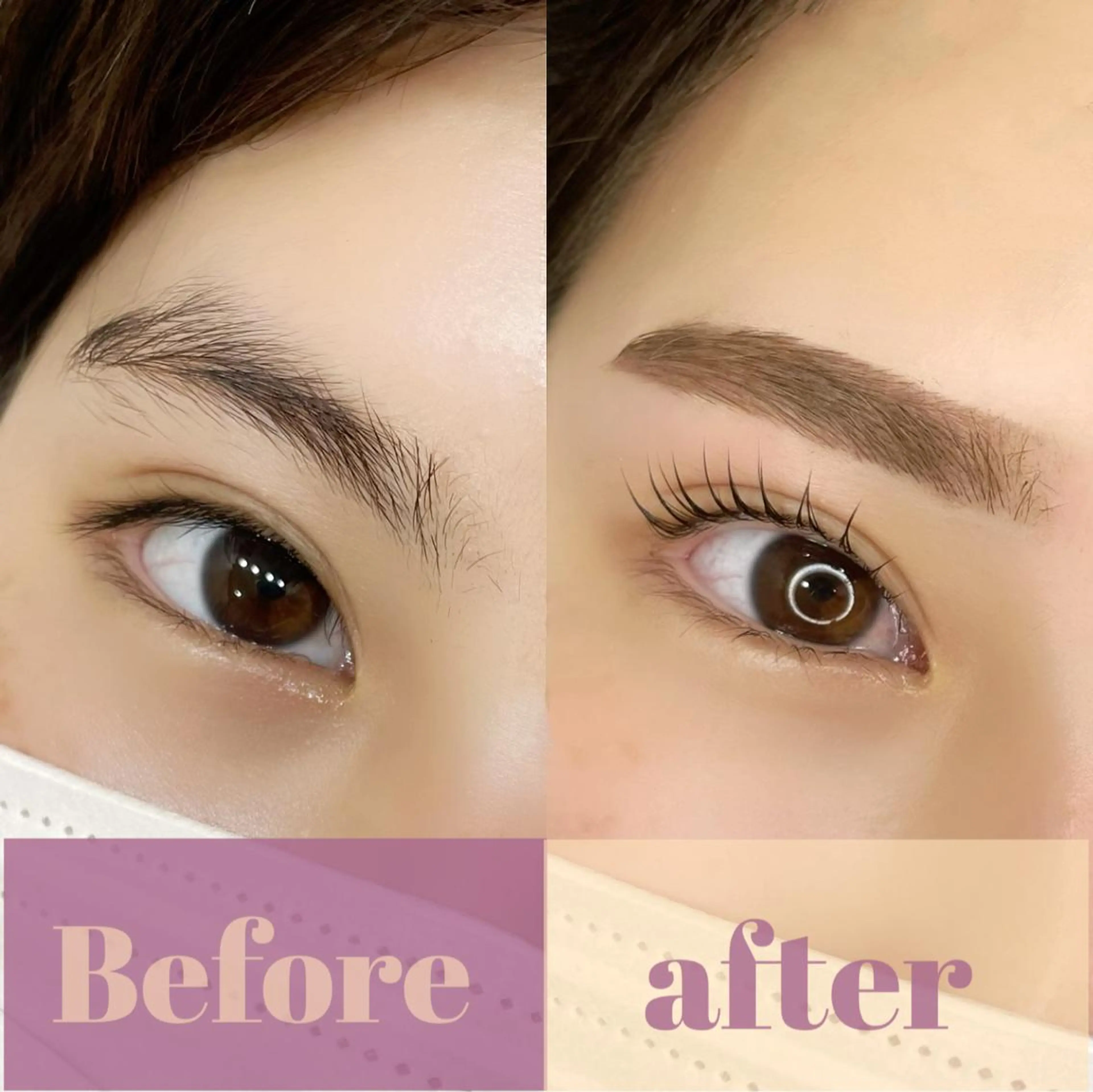 マツエク・マツパ アイブロウ 渡邉 亜也加のマツエク・マツパデザイン