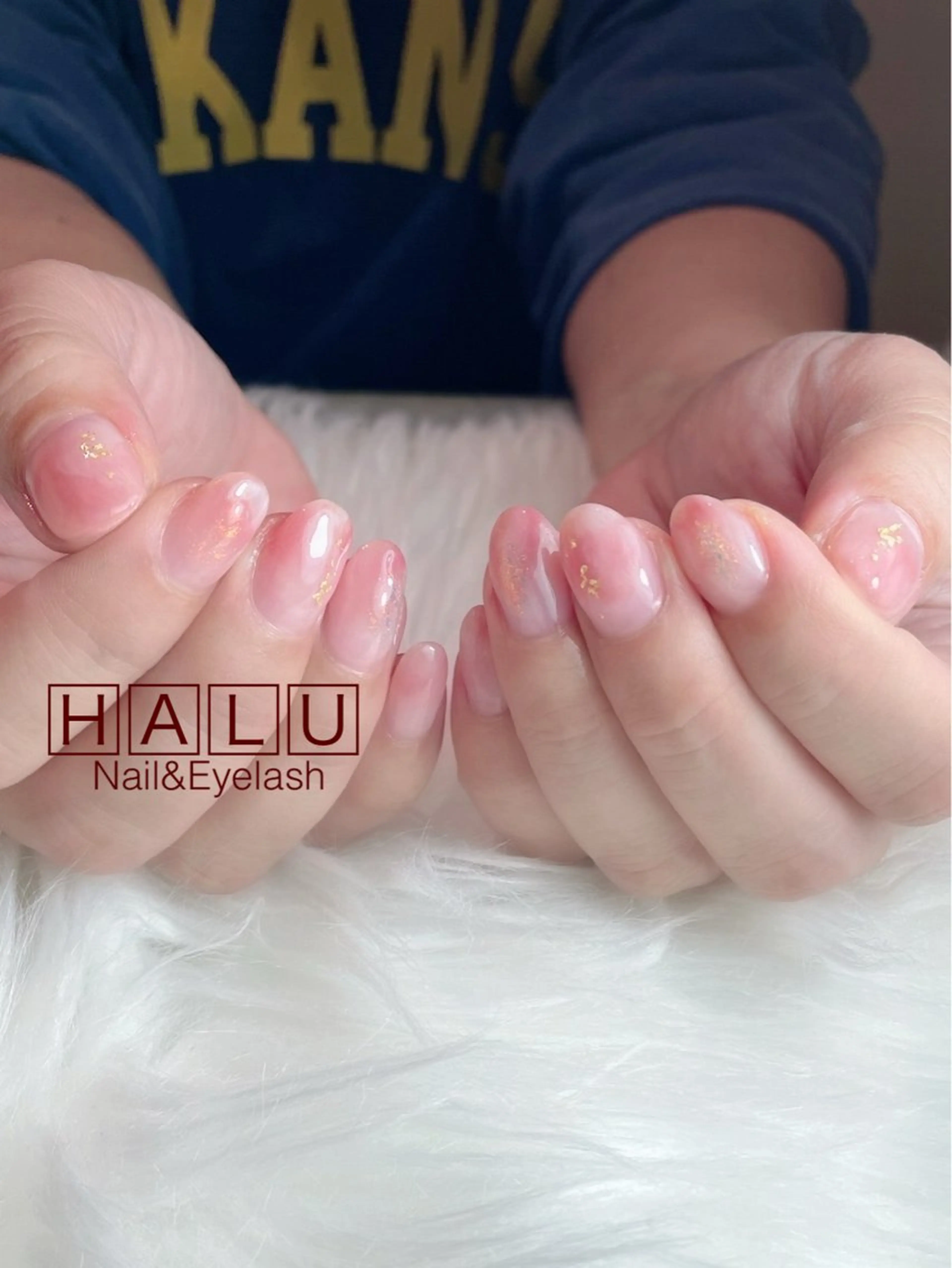 ネイル ニュアンスネイル 春ネイル HALU ハルのネイルデザイン