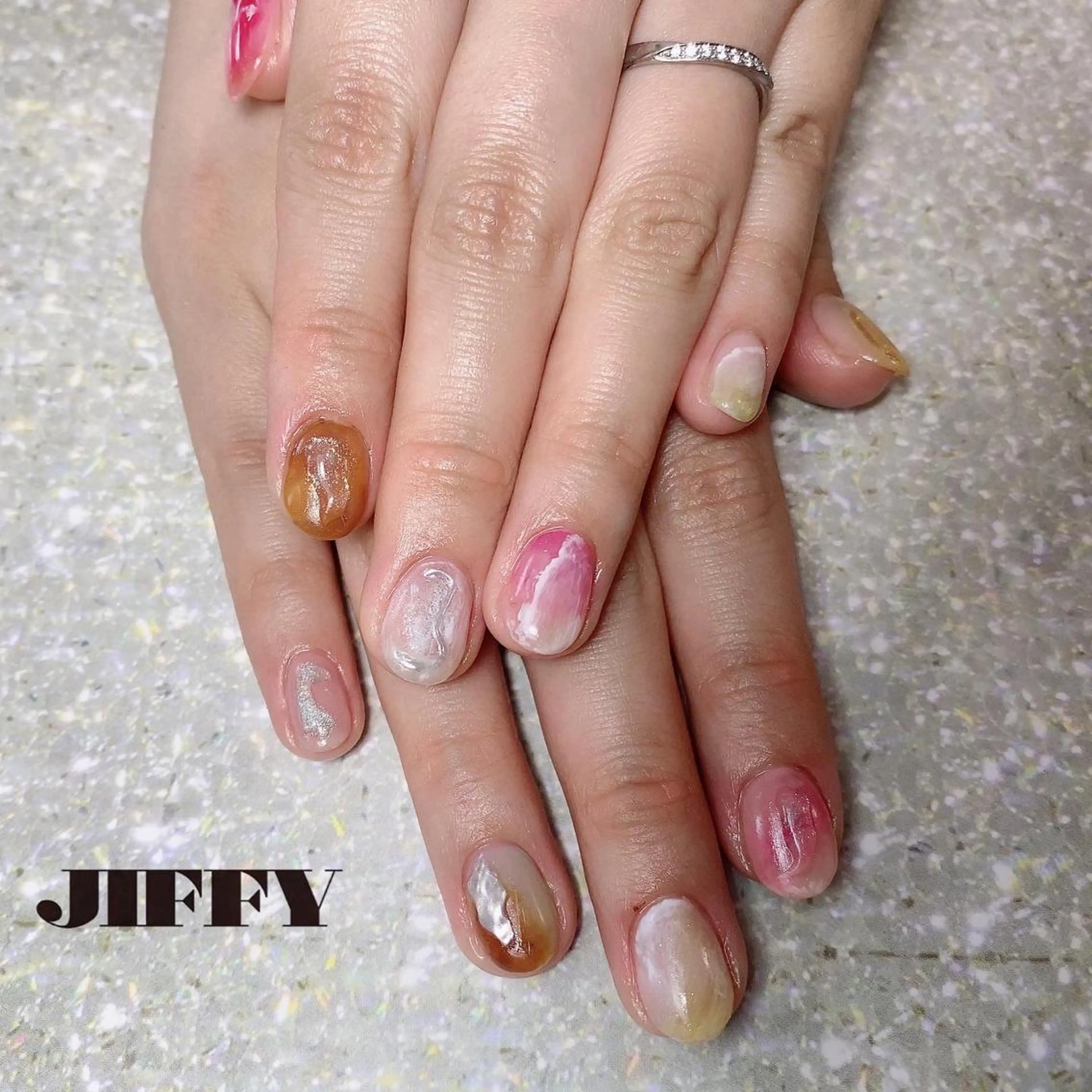 ネイル ハンドネイル JIFFY nailstudioのネイルデザイン