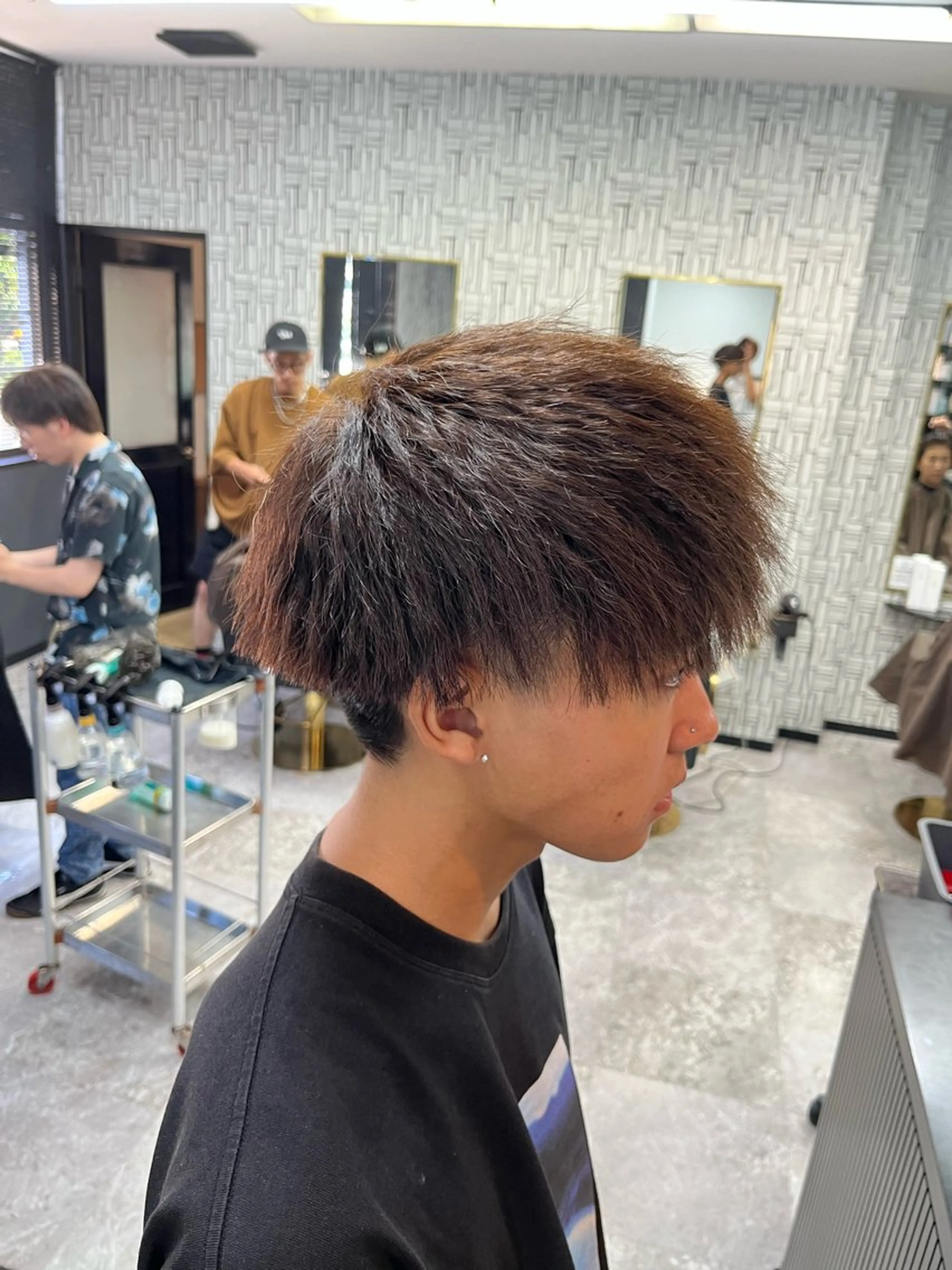 ショート 池田 亮雅のヘアスタイル