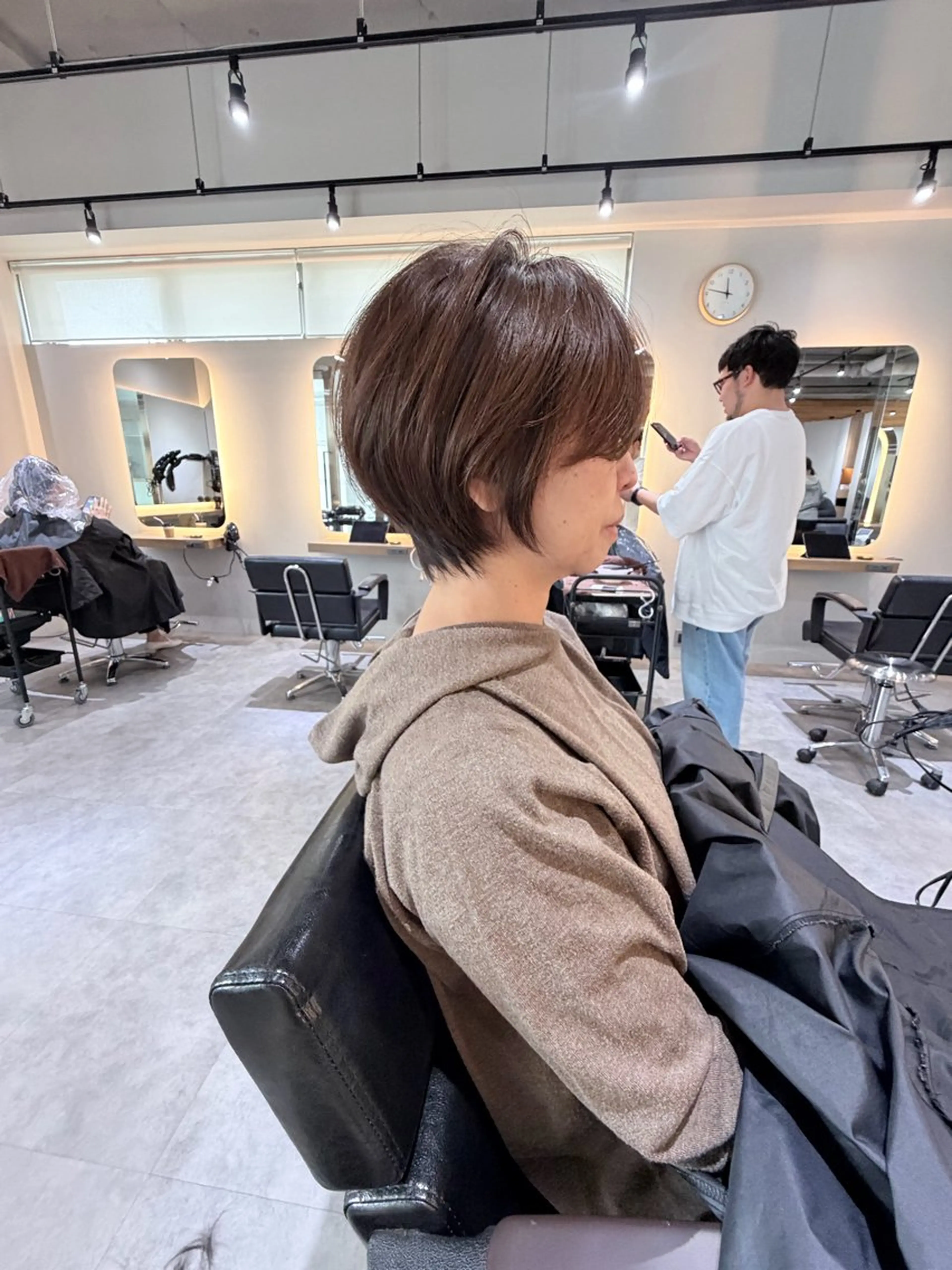 ショート ショートヘア 北條 優輝のヘアスタイル