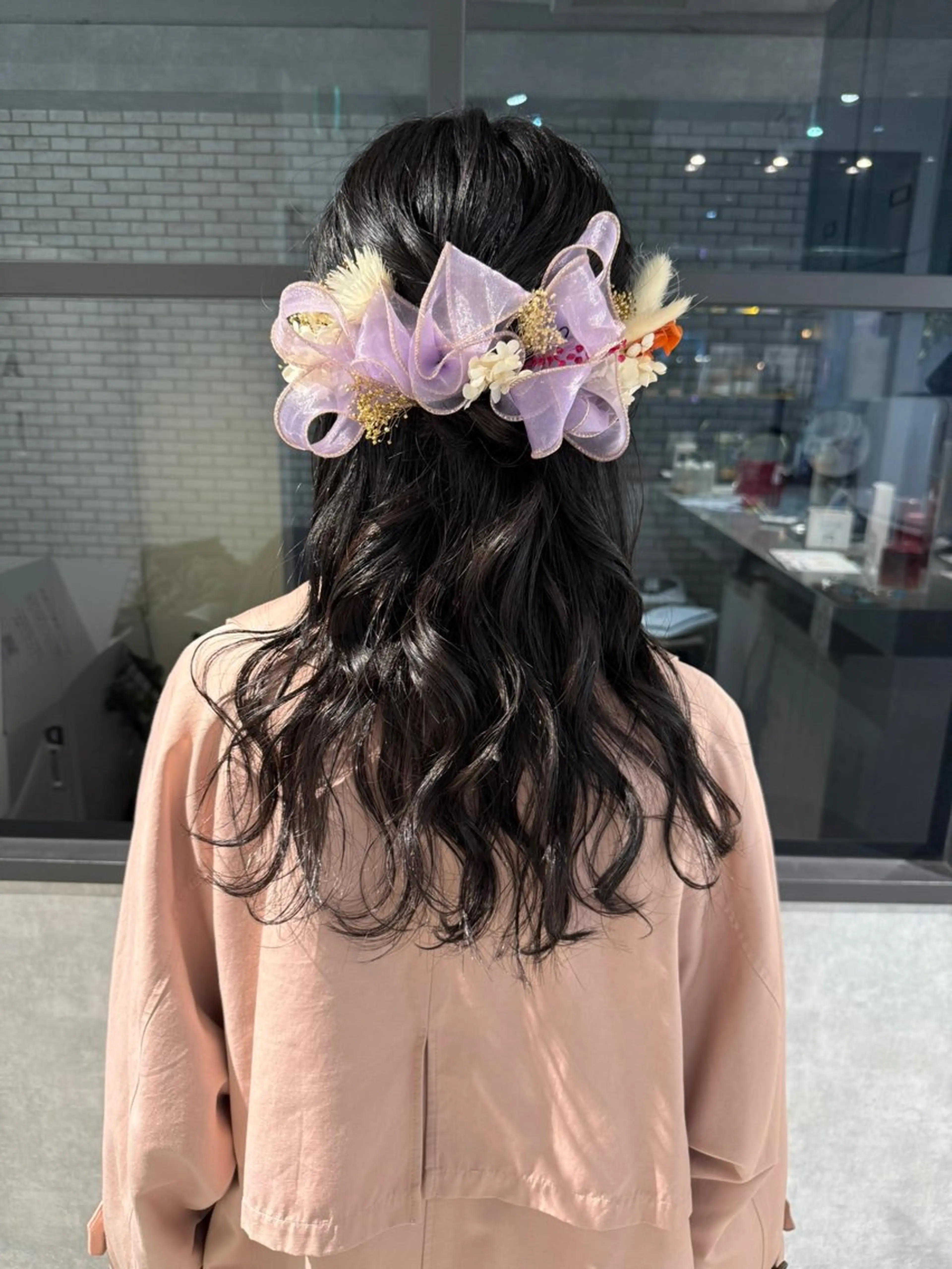 ヘアアレンジ 着物ヘア 卒業式のヘアスタイル ヘアセット 池田 みのりのヘアスタイル