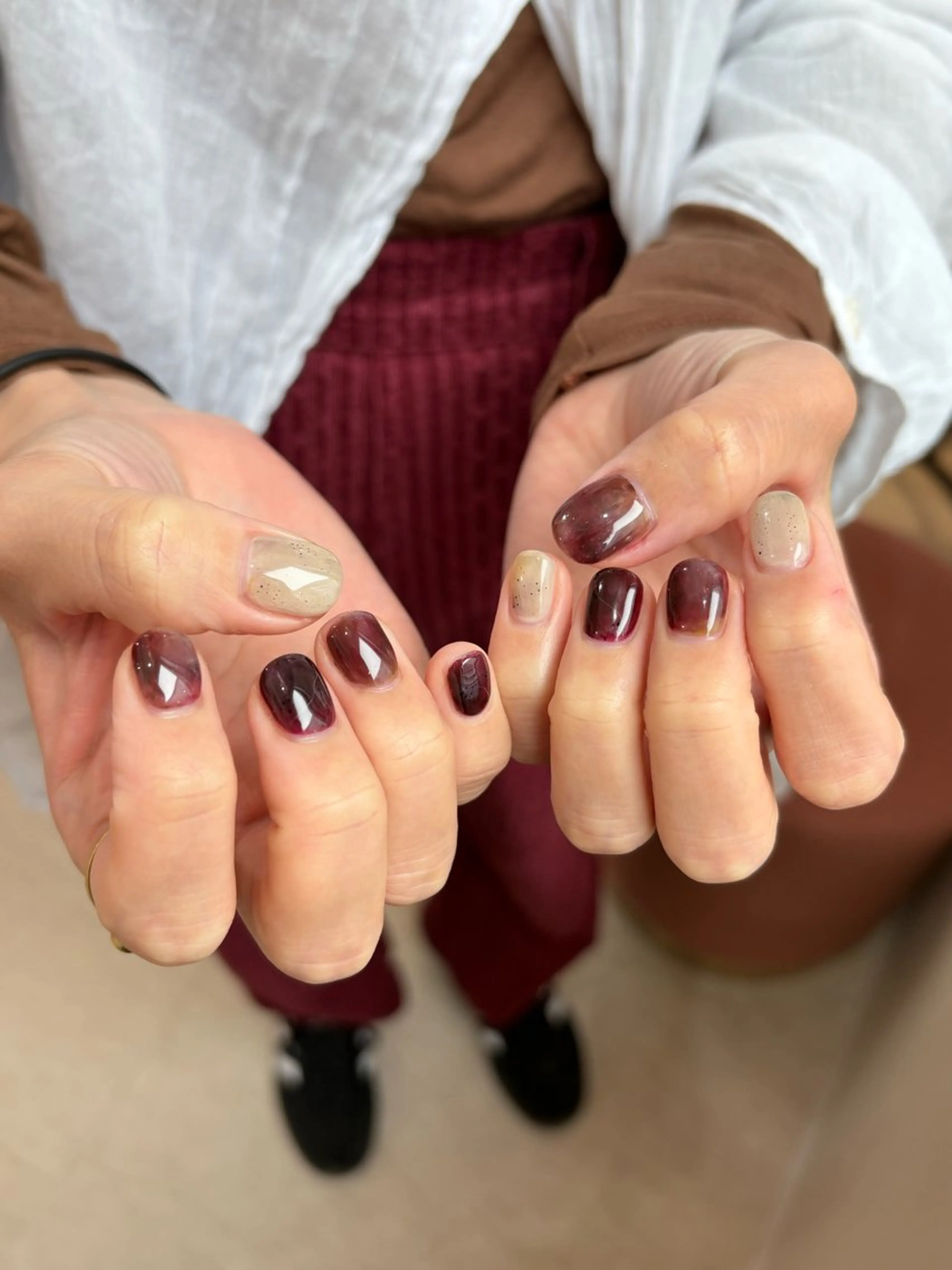 ショート ハンドネイル Clala Ayumiのネイルデザイン