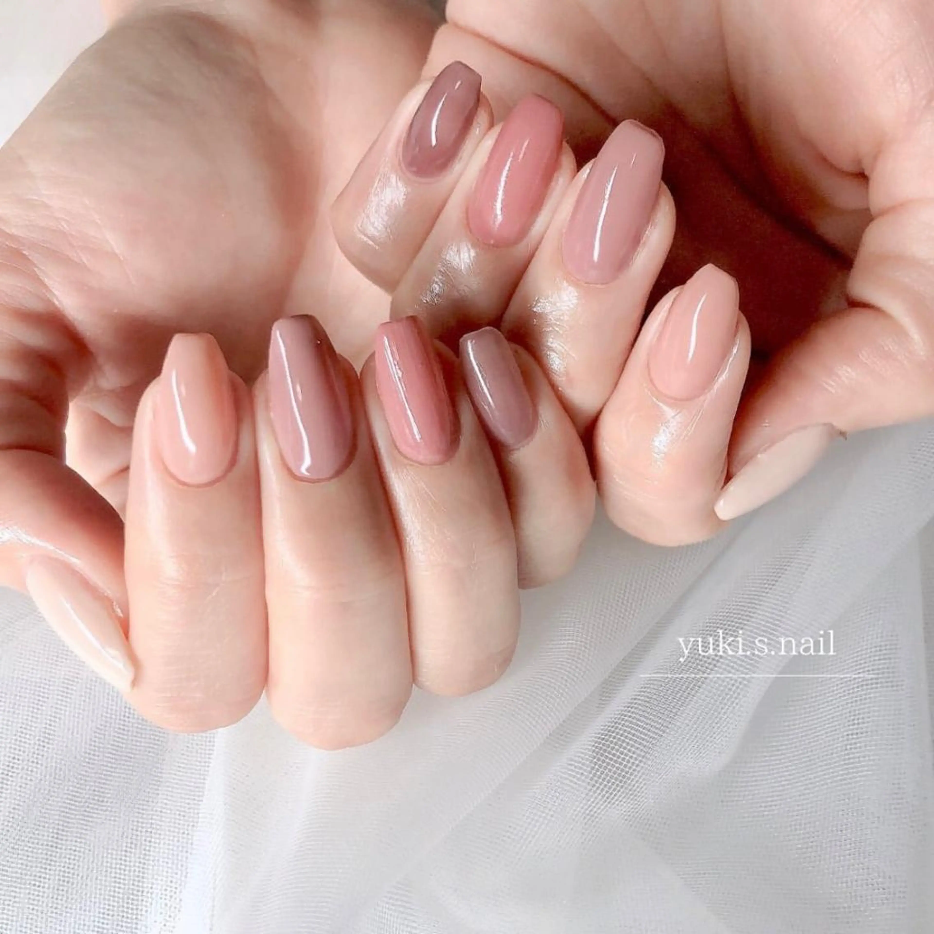 ミディアム Yuki S.Nailのネイルデザイン