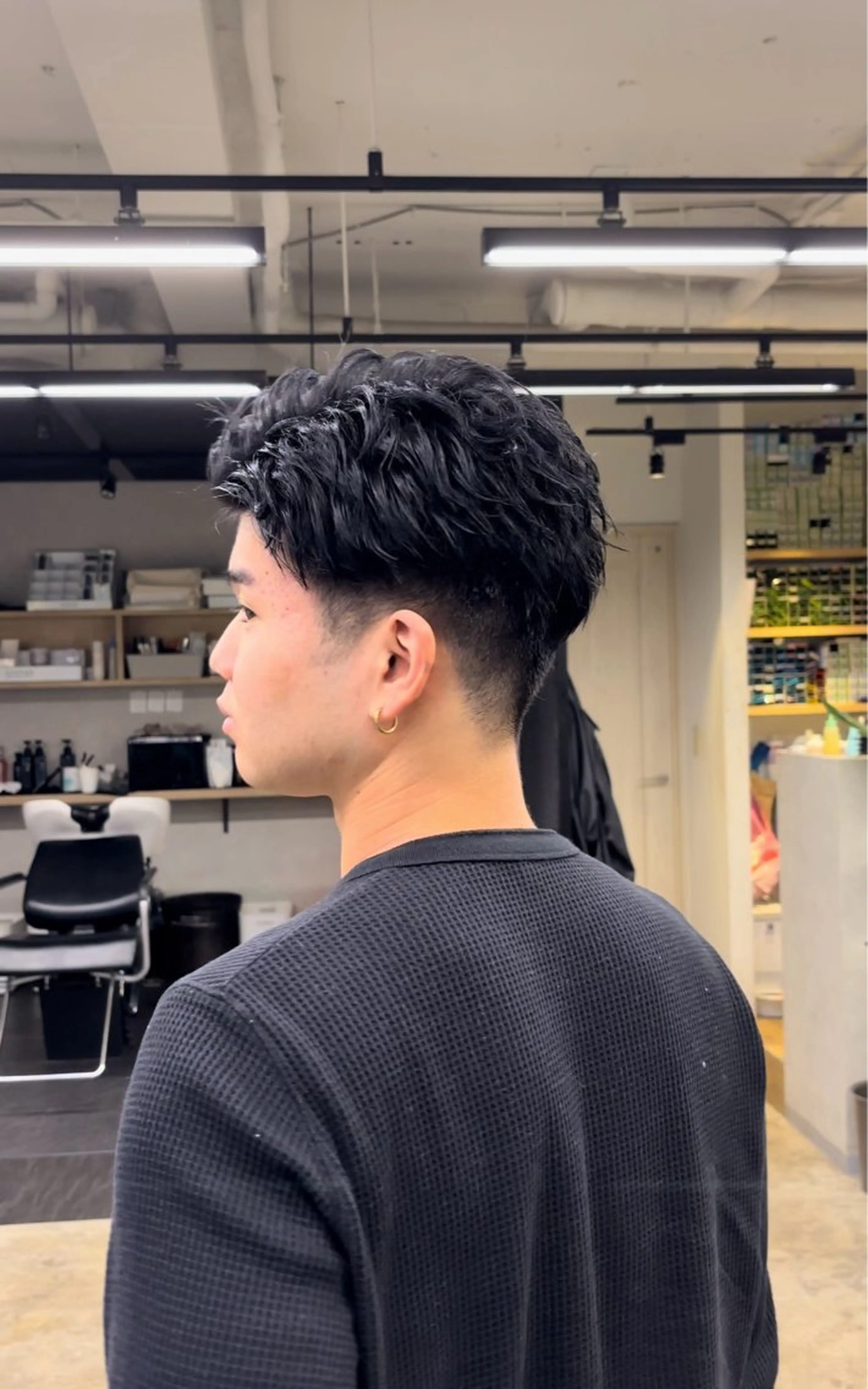 men's cut💈　（shampoo & hair set込み）の写真