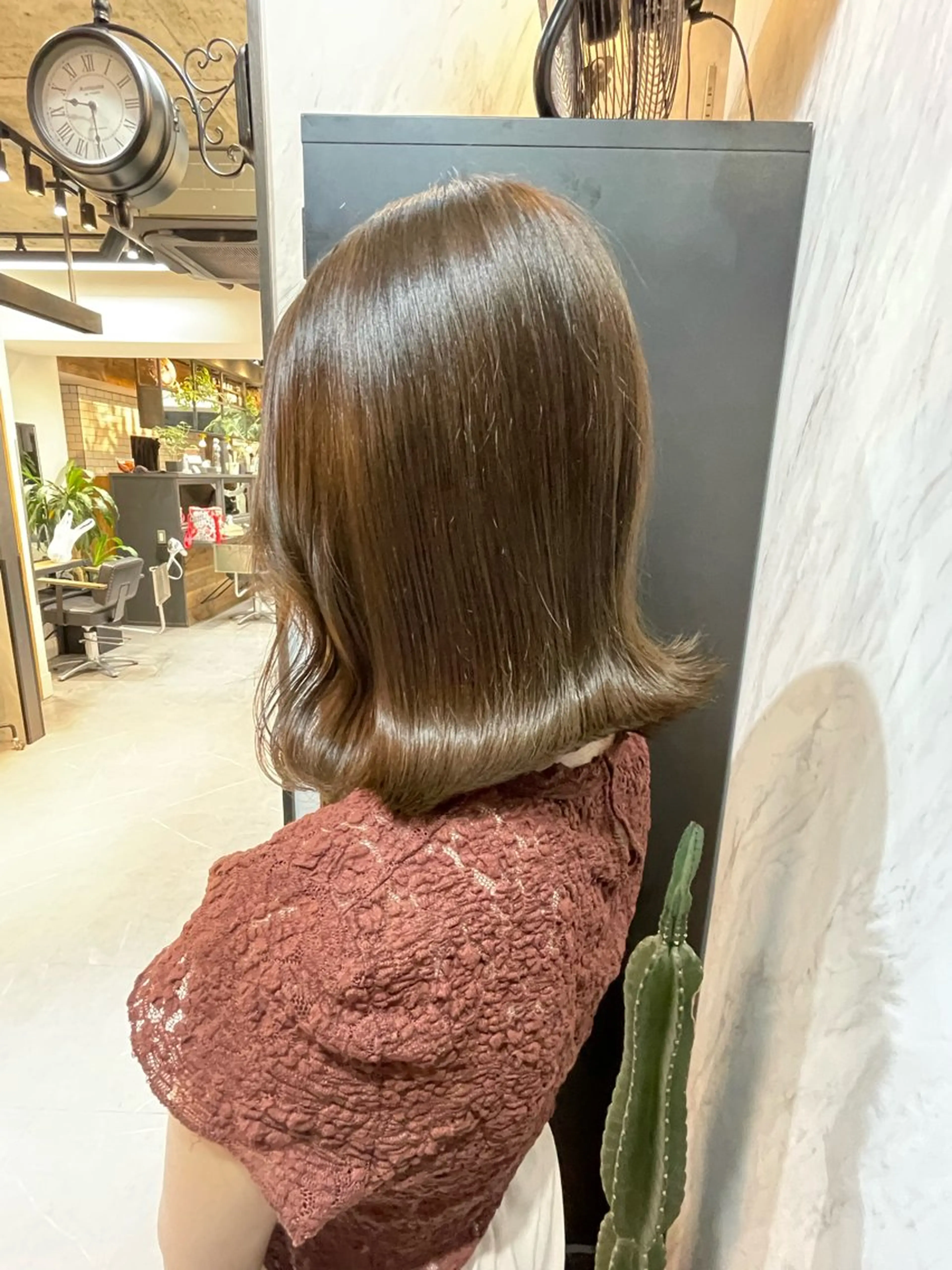 ミディアム 似合わせカット🫧透 明感カラー🫧maiのヘアスタイル