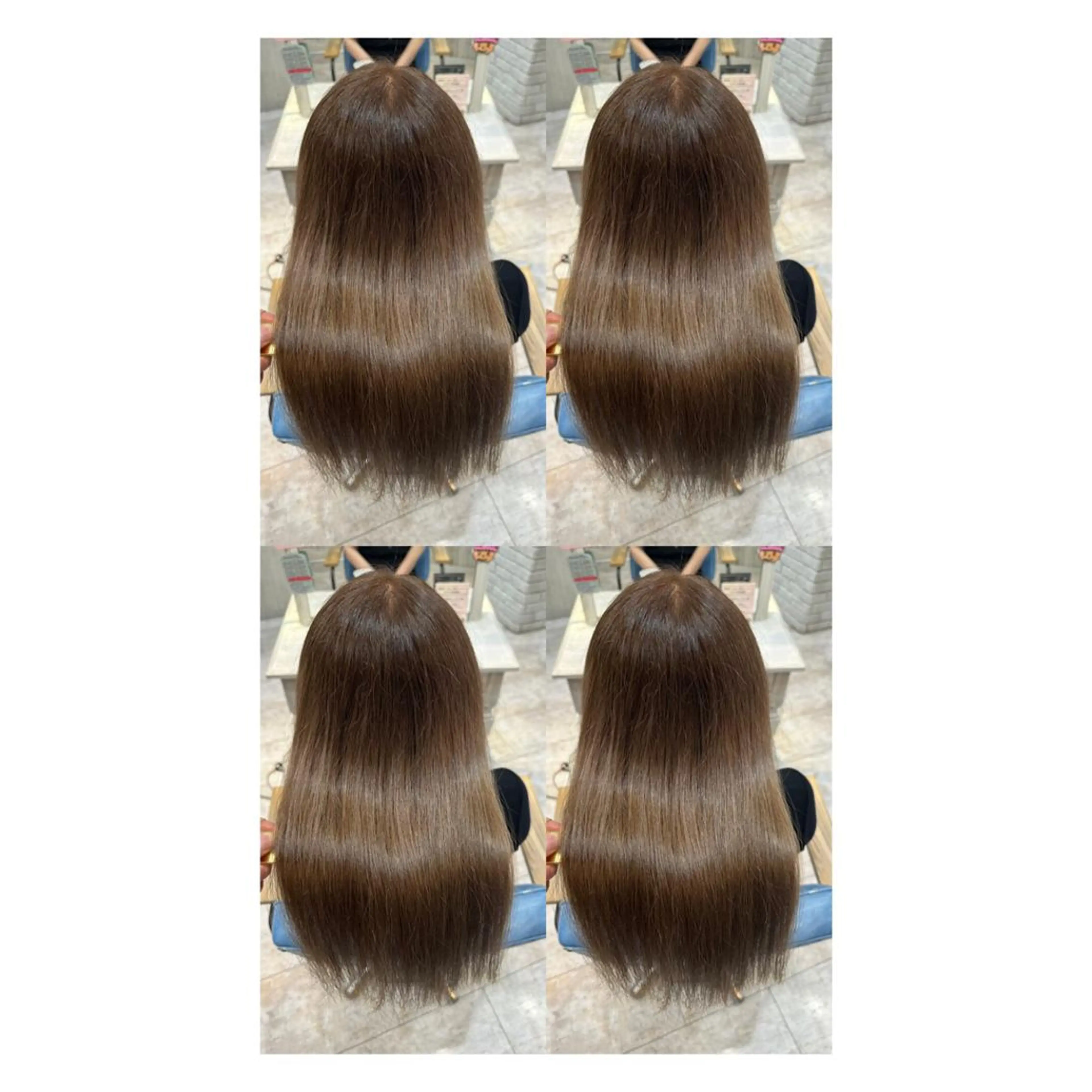 ロング カラー ヘアカラー トリートメント 店長✨レイヤー✖️ 髪質改善✖️韓国ヘアのヘアスタイル