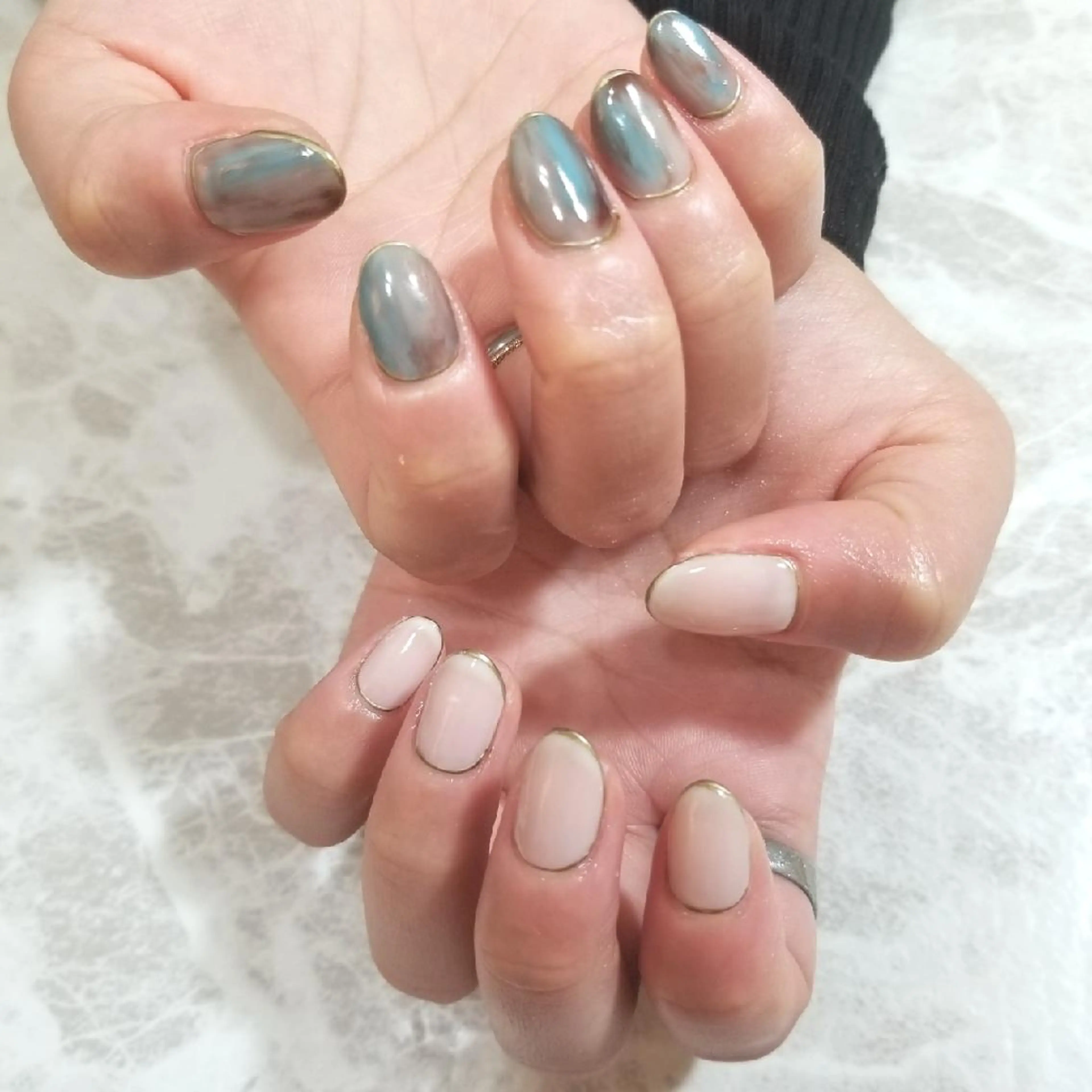 ネイル ハンドネイル nijiiro🌈 サトウのネイルデザイン