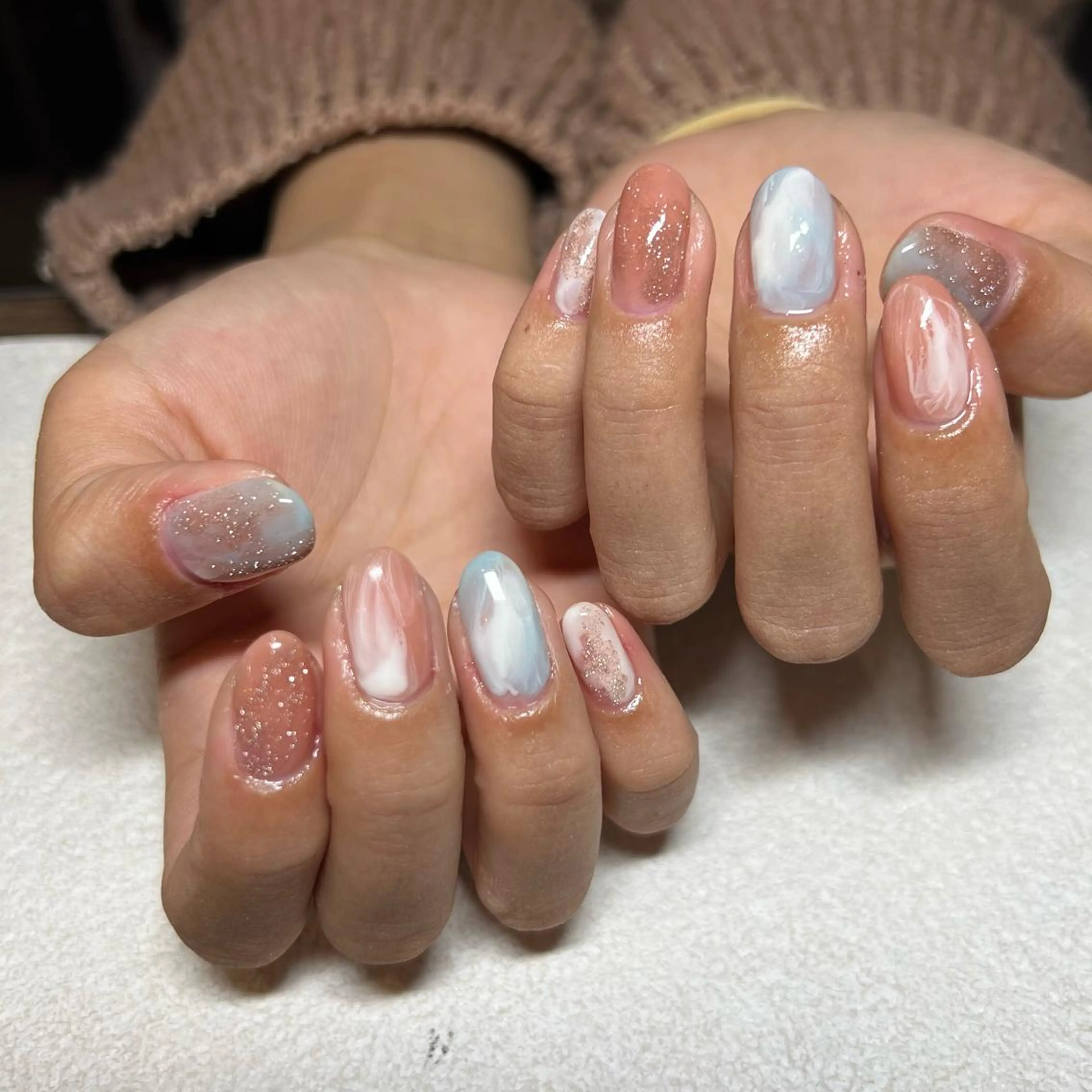 ネイル ハンドネイル Cleo中目黒店 Hinahoのネイルデザイン