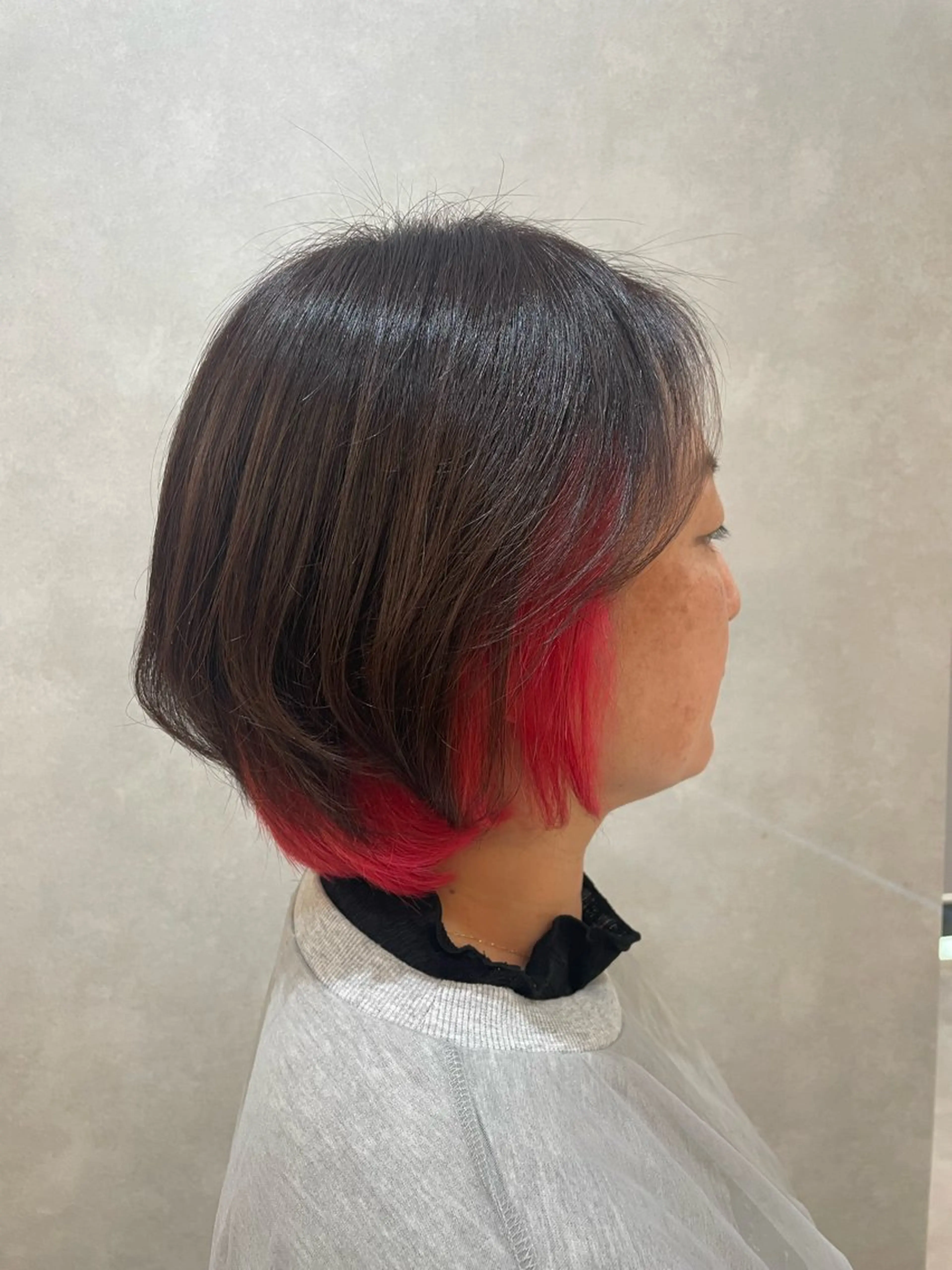 ショート カラー ショートボブ インナーカラー ボブ ショートヘア 吉川 コヒロのヘアスタイル