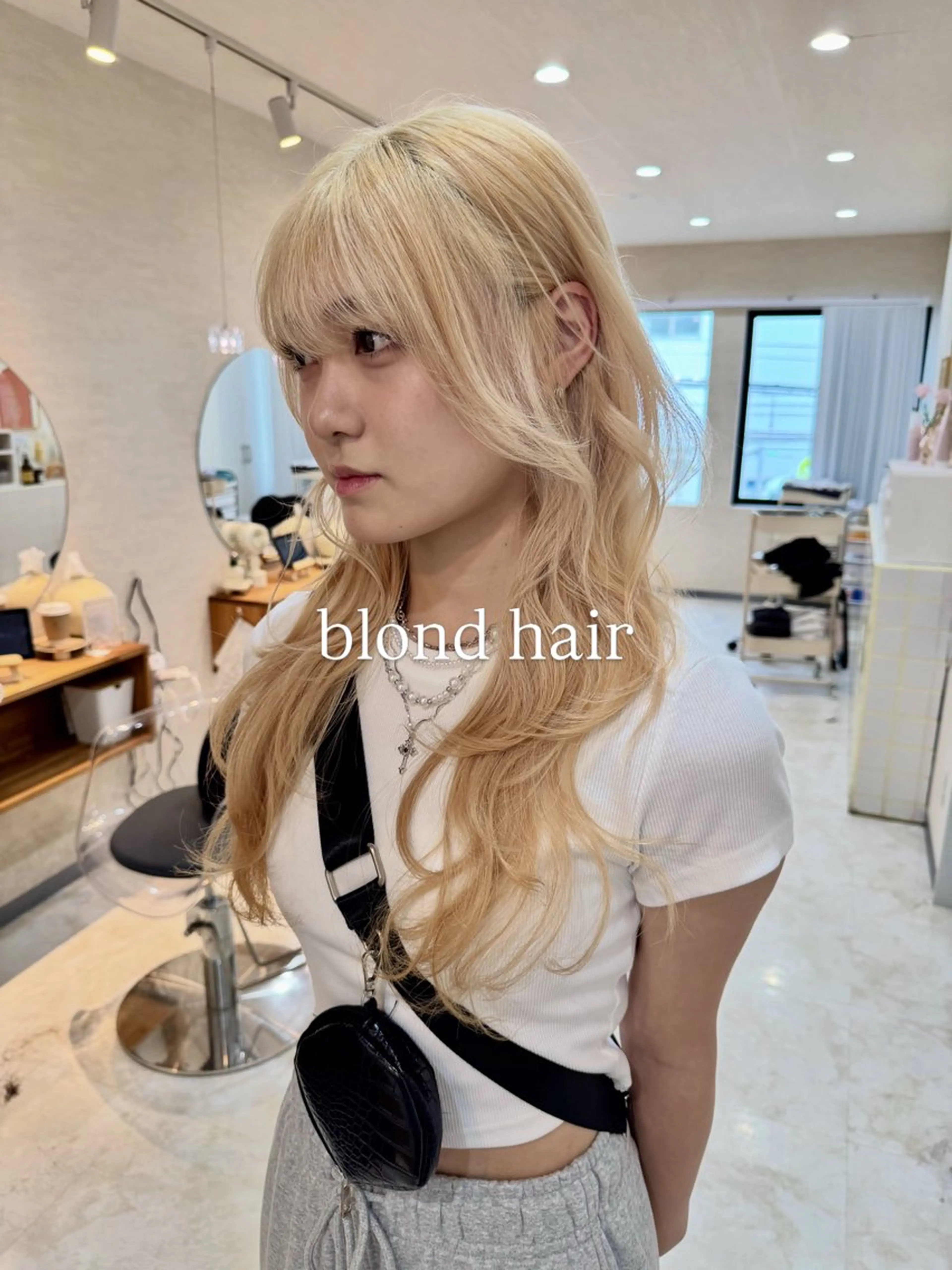 ロング カラー ヘアカラー ブリーチ/レイヤー/ コイデリュウセイのヘアスタイル