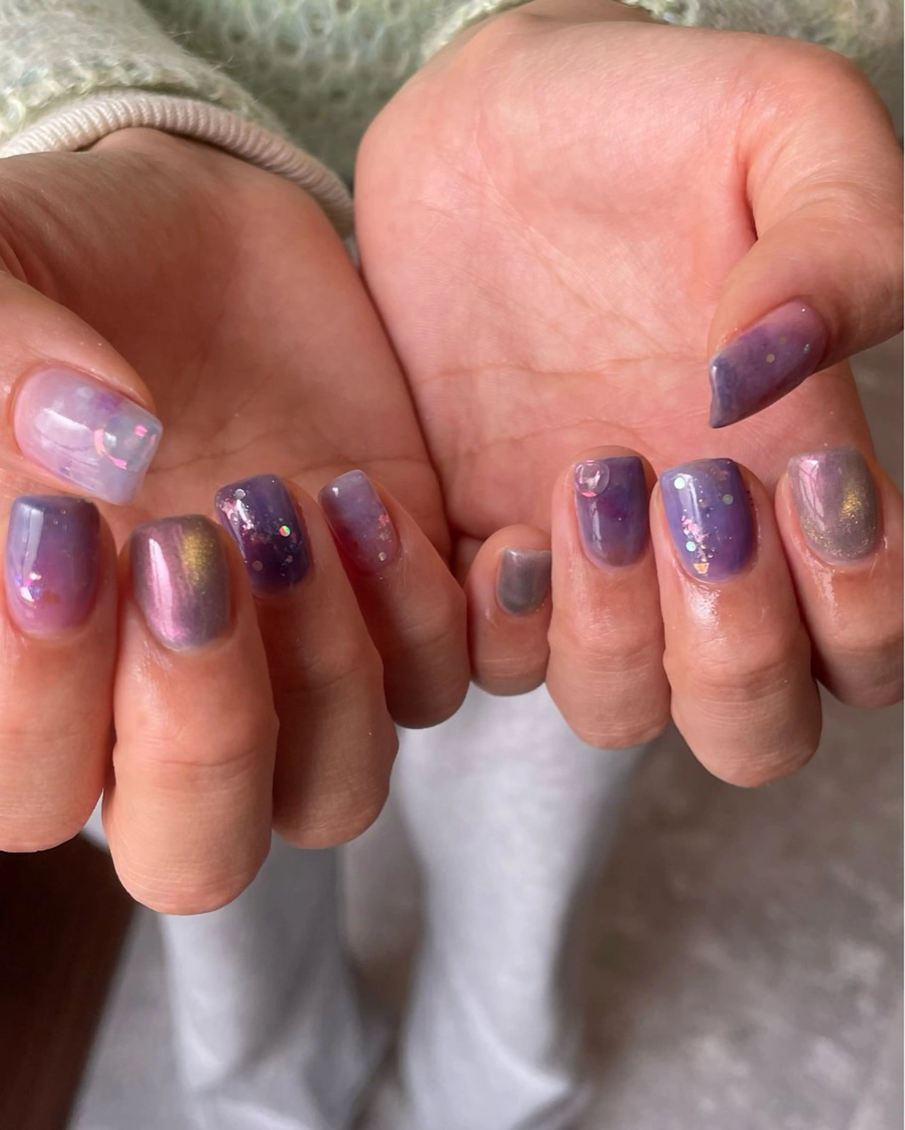 ネイル ニュアンスネイル ハンドネイル ネイルサロン Noëlのネイルデザイン