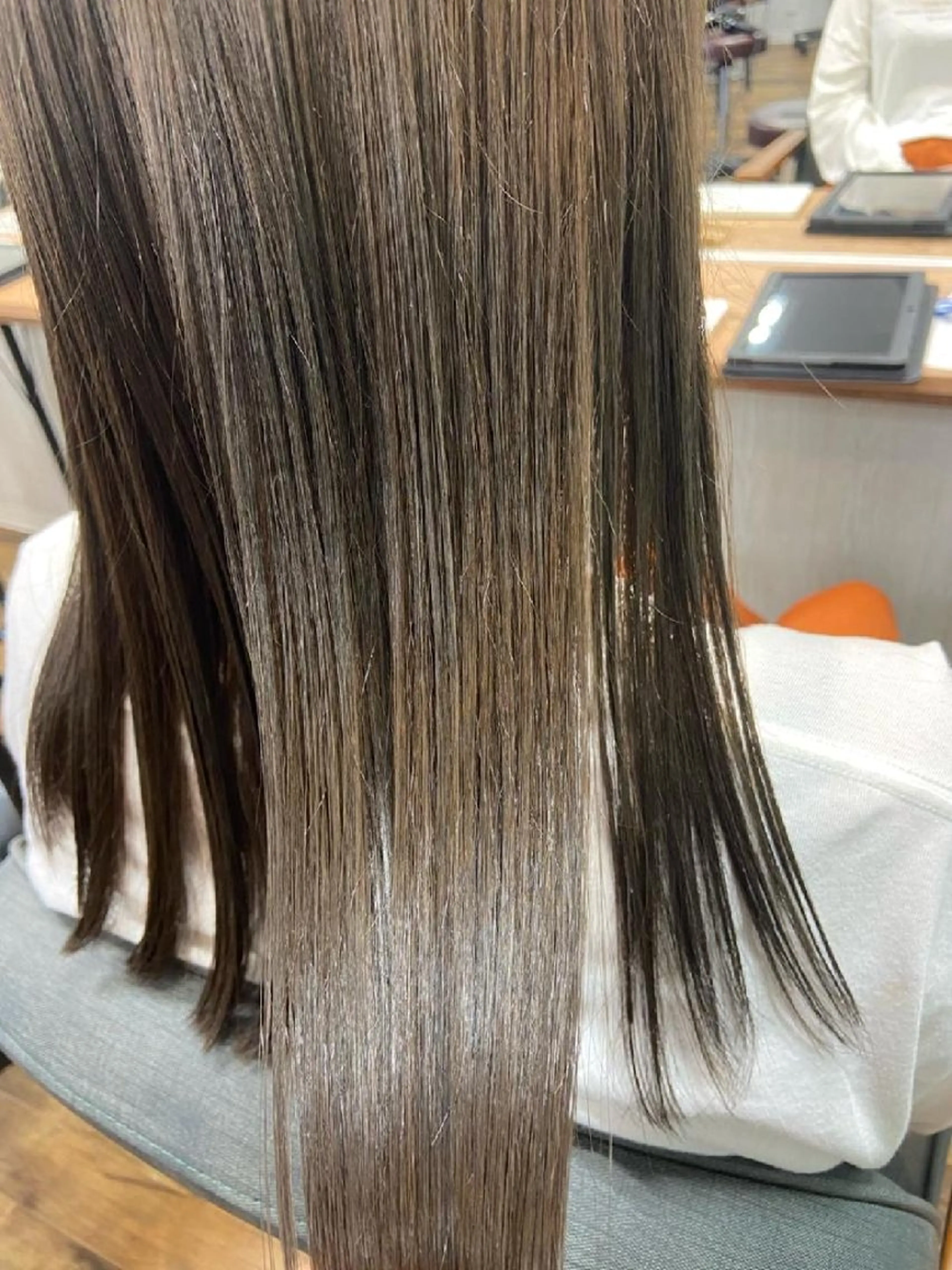 🙊ミニモ特別価格🙊カット+縮毛矯正+超音波髪質改善トリートメント💟💟の写真