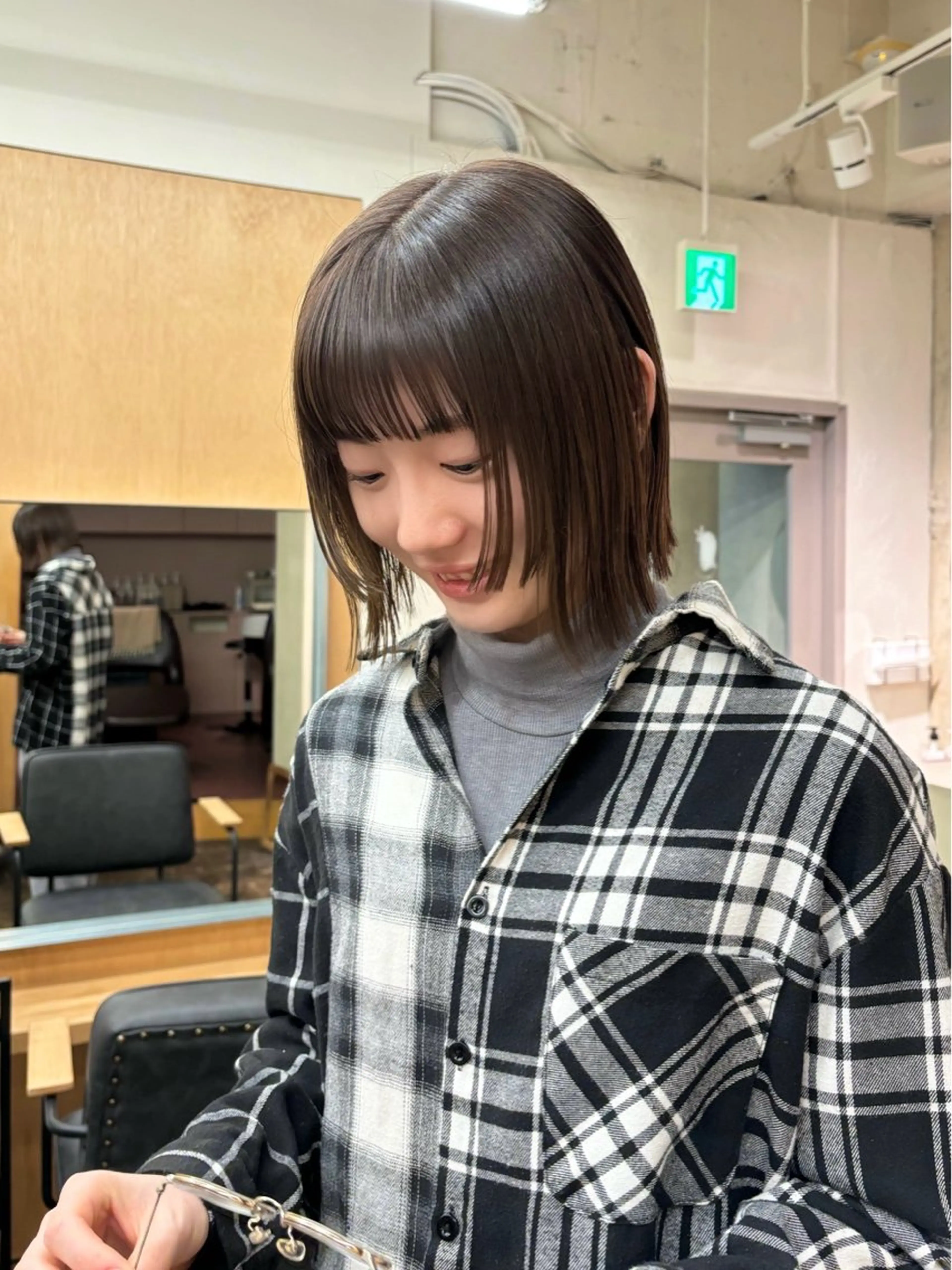 ショート カラー ベージュカラー オリーブベージュ トリートメント 美空🐇 レイヤー / 透明感カラー🩰のヘアスタイル