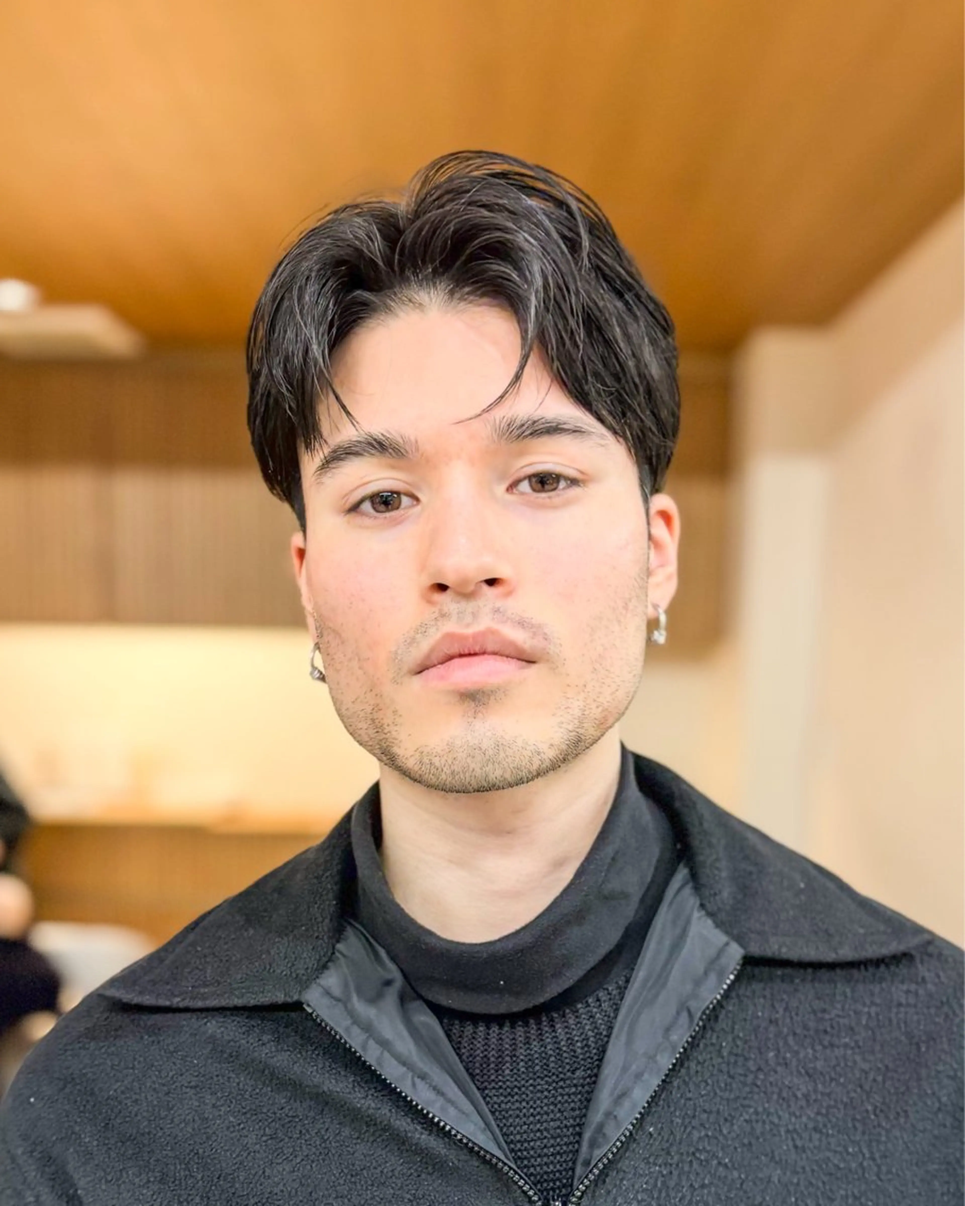 ショート カラー メンズ ビジネス 縮毛矯正 カット 縮毛矯正 【メンズ縮毛矯正】 FILMS  軍司のヘアスタイル