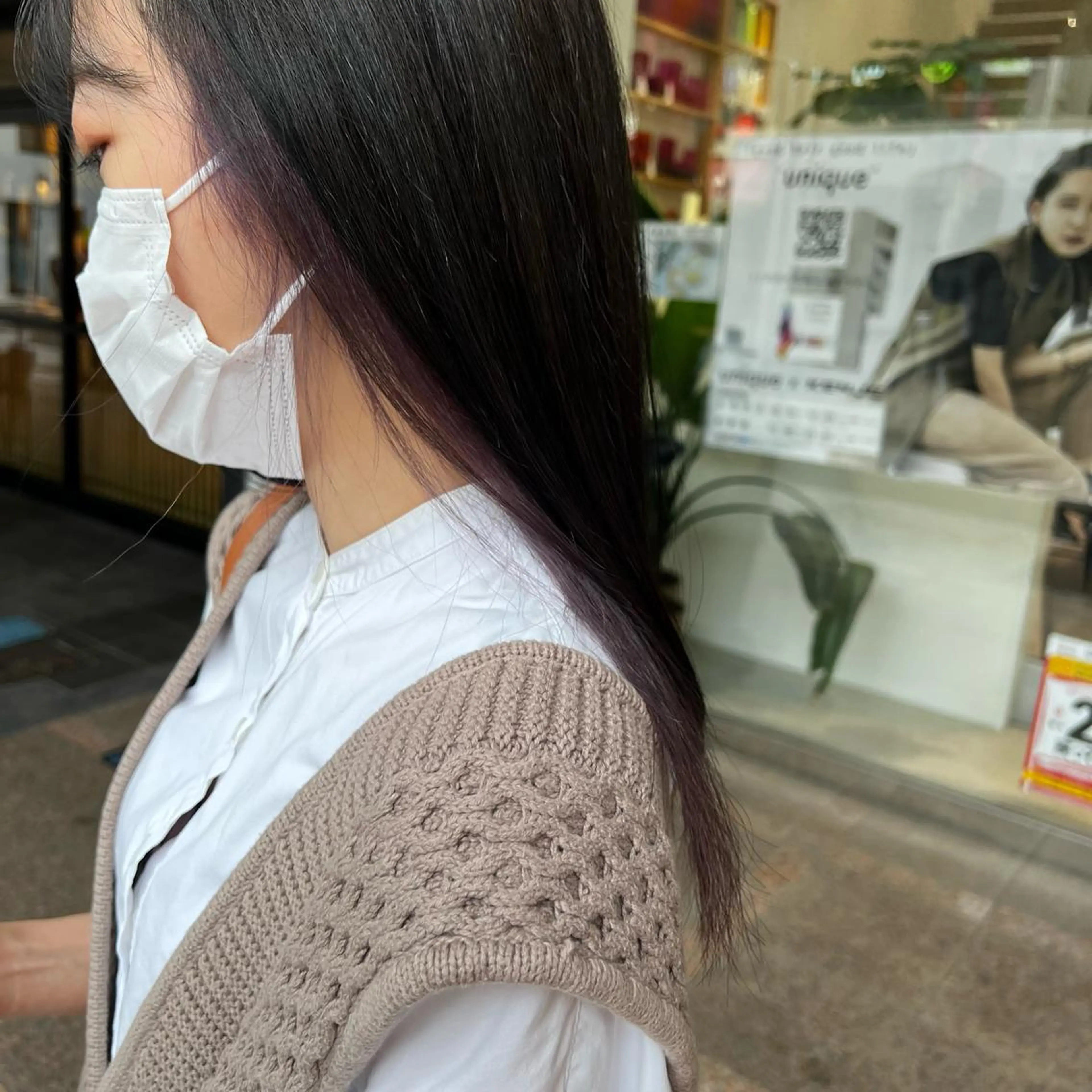 セミロング ヘアカラー 透明感カラー/ボブ / MARIE🍇のヘアスタイル