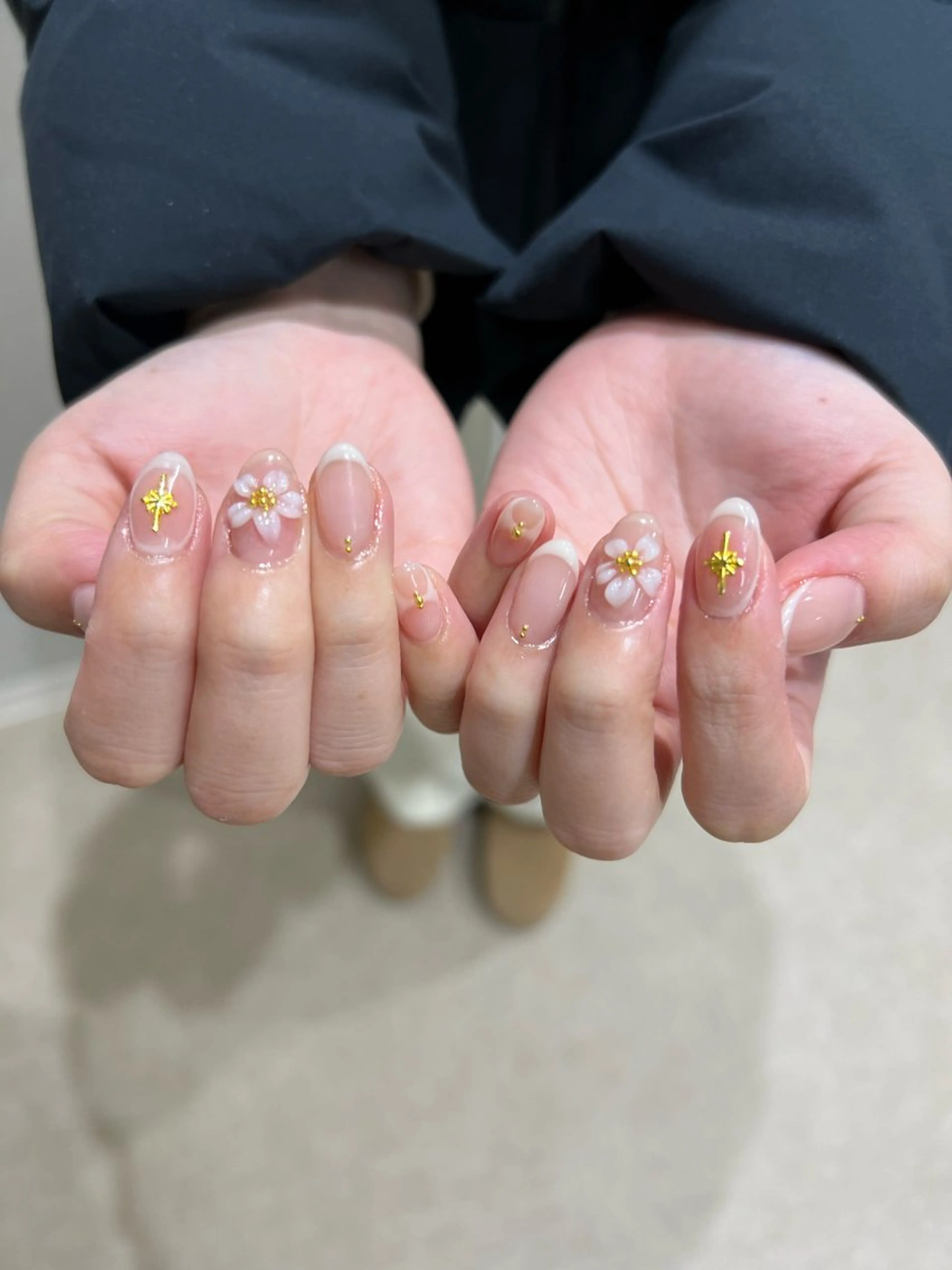 ネイル ハンドネイル フットネイル HANA 川越東口ネイルサロンのネイルデザイン