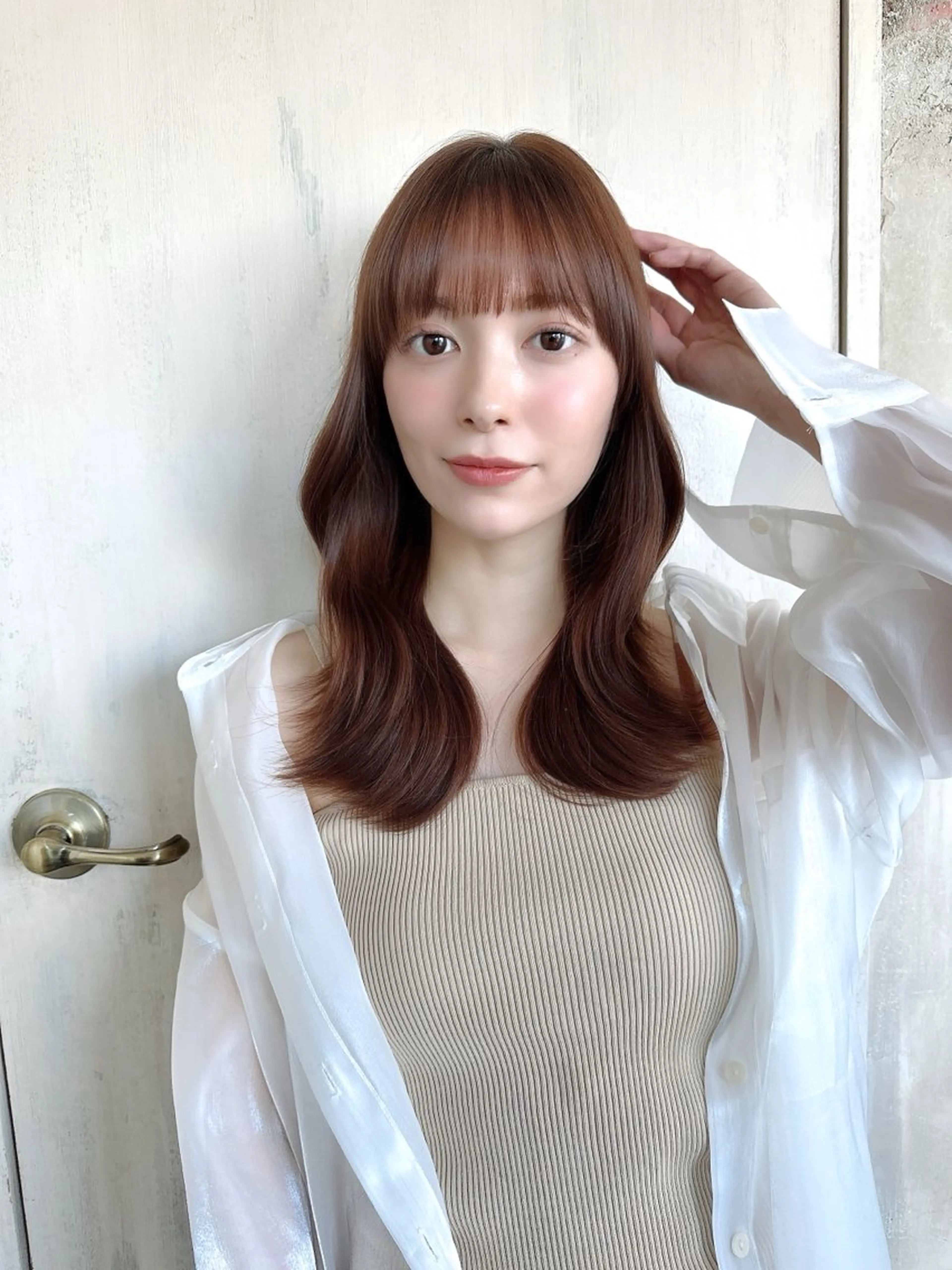 ロング カラー 💎レイヤー/韓国 💎石戸谷のヘアスタイル