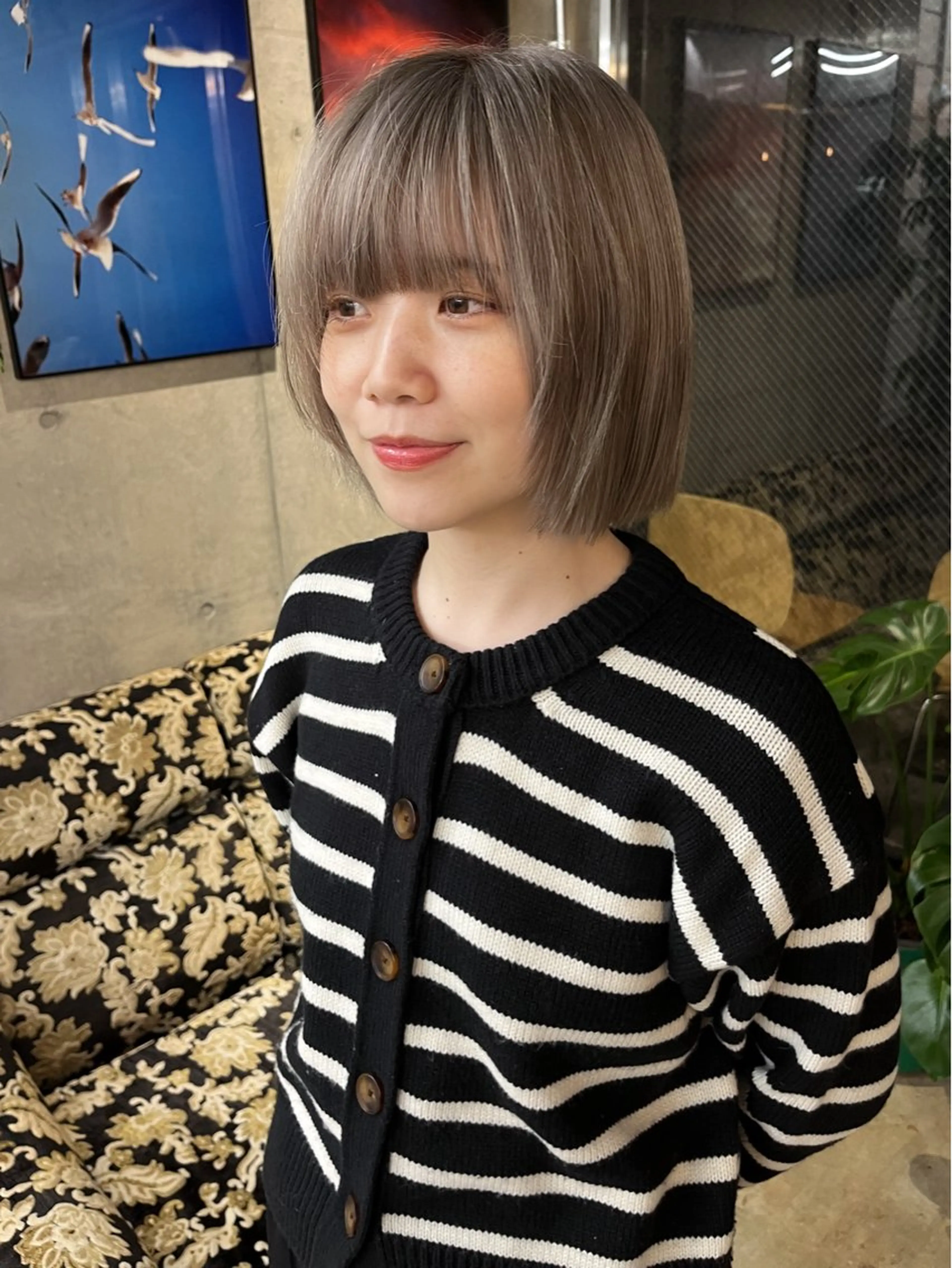 ショート カラー ブリーチ かどや じゅんぺいのヘアスタイル