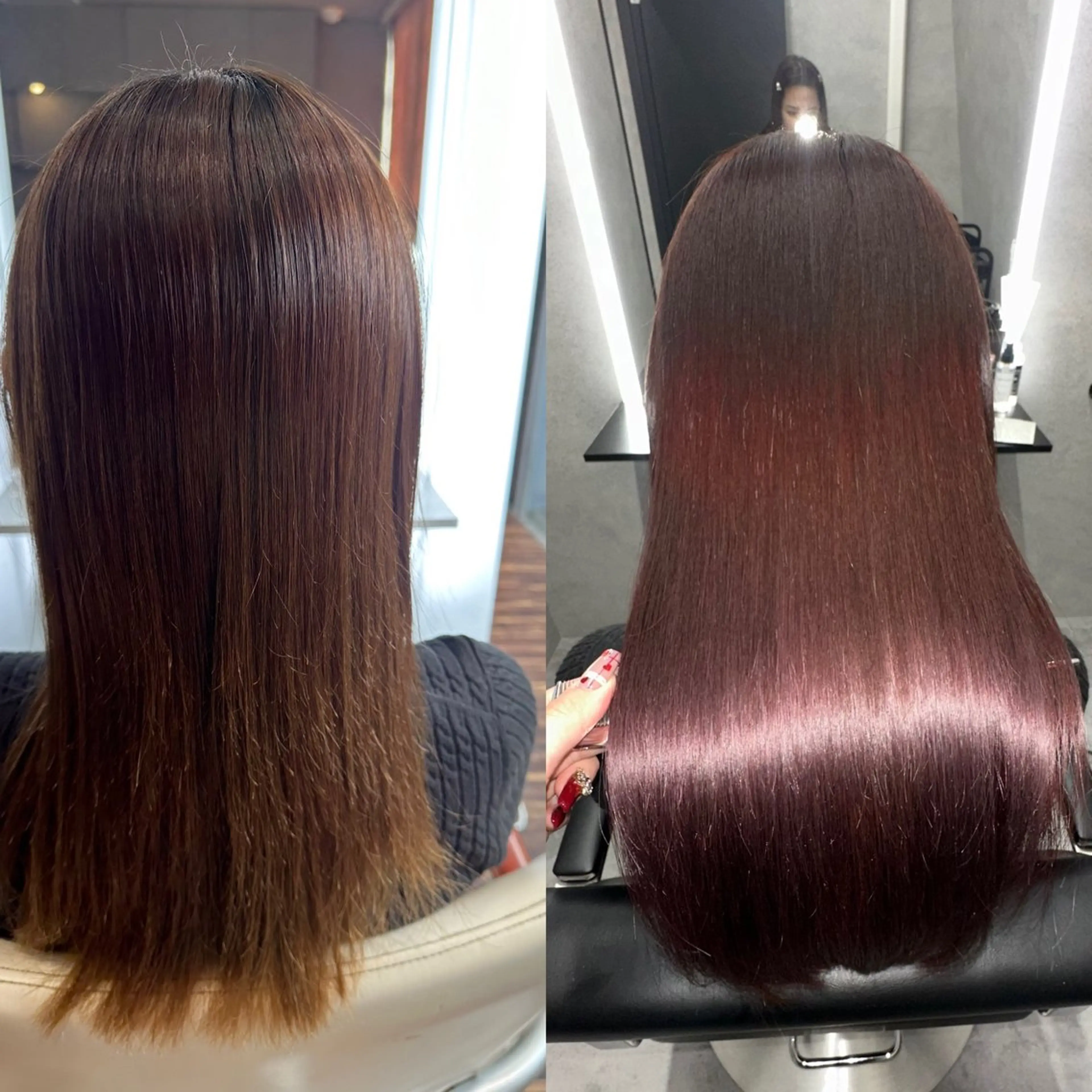 ロング 髪質改善サロン 南船場　みおのヘアスタイル