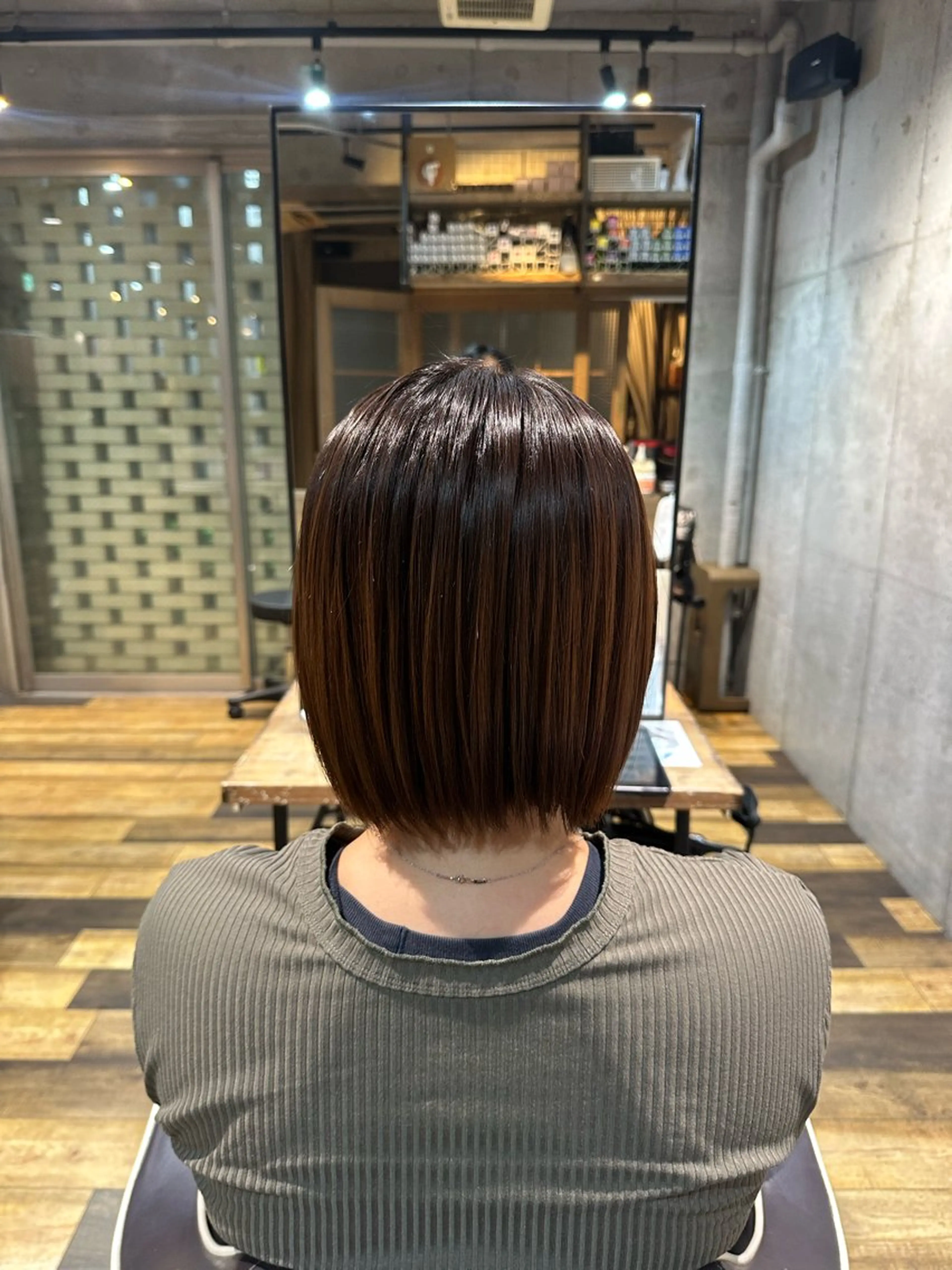 ショート 縮毛矯正 flannel 優介のヘアスタイル