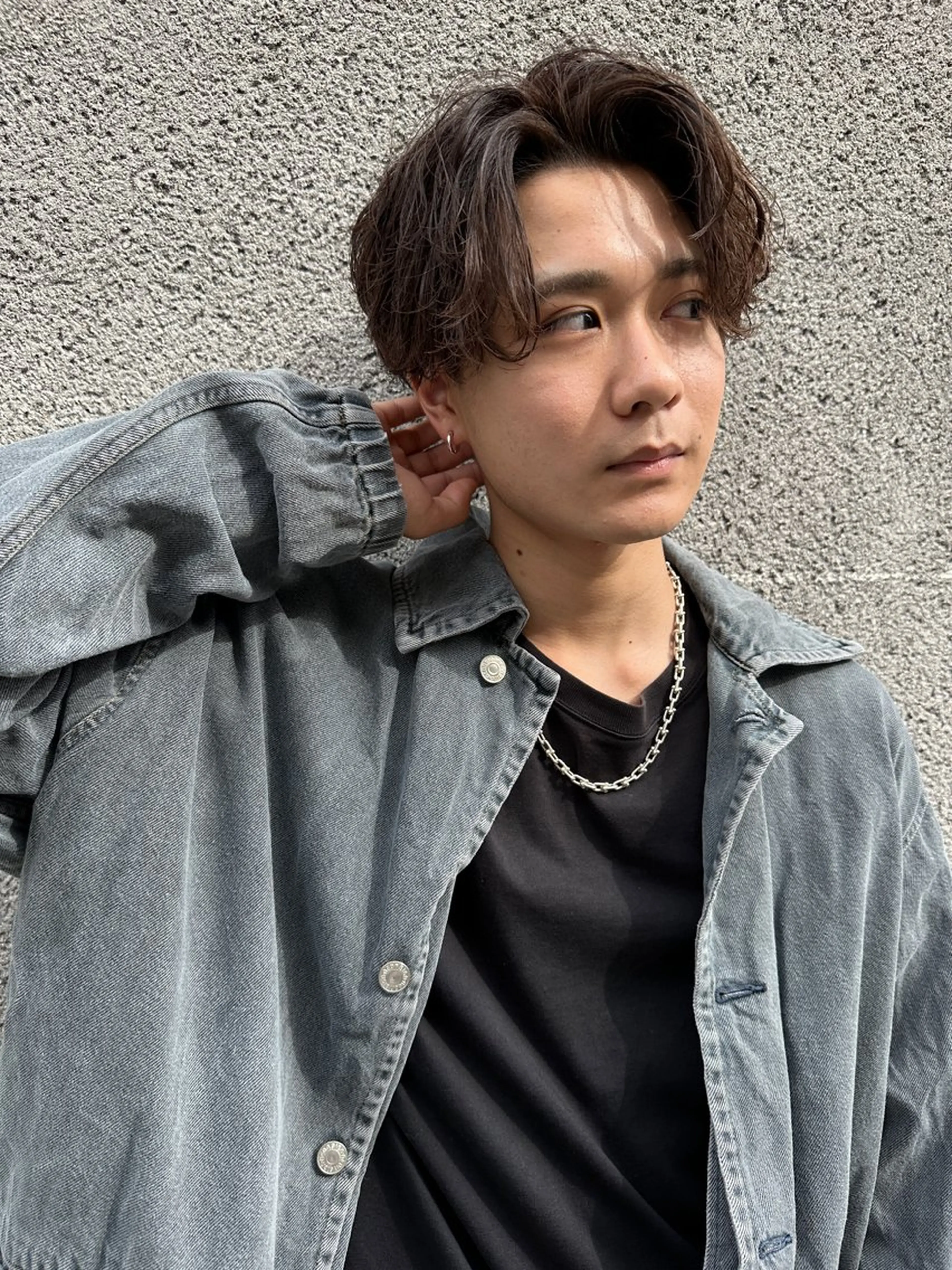 ショート パーマ メンズ 【メンズサロン】 BLUCK 横浜のヘアスタイル