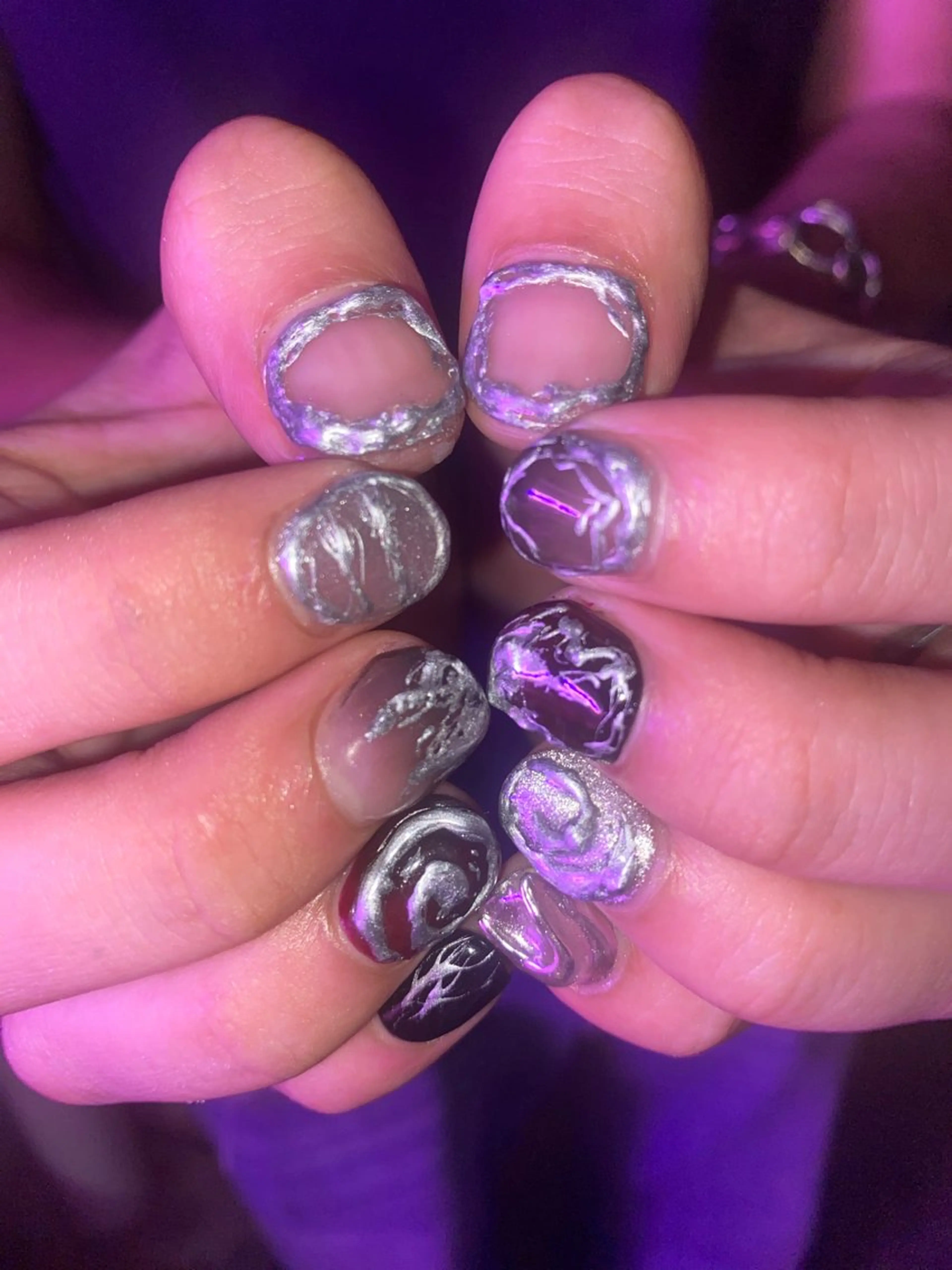 ネイル hana (..)個 性派/メンズネイル◎のネイルデザイン