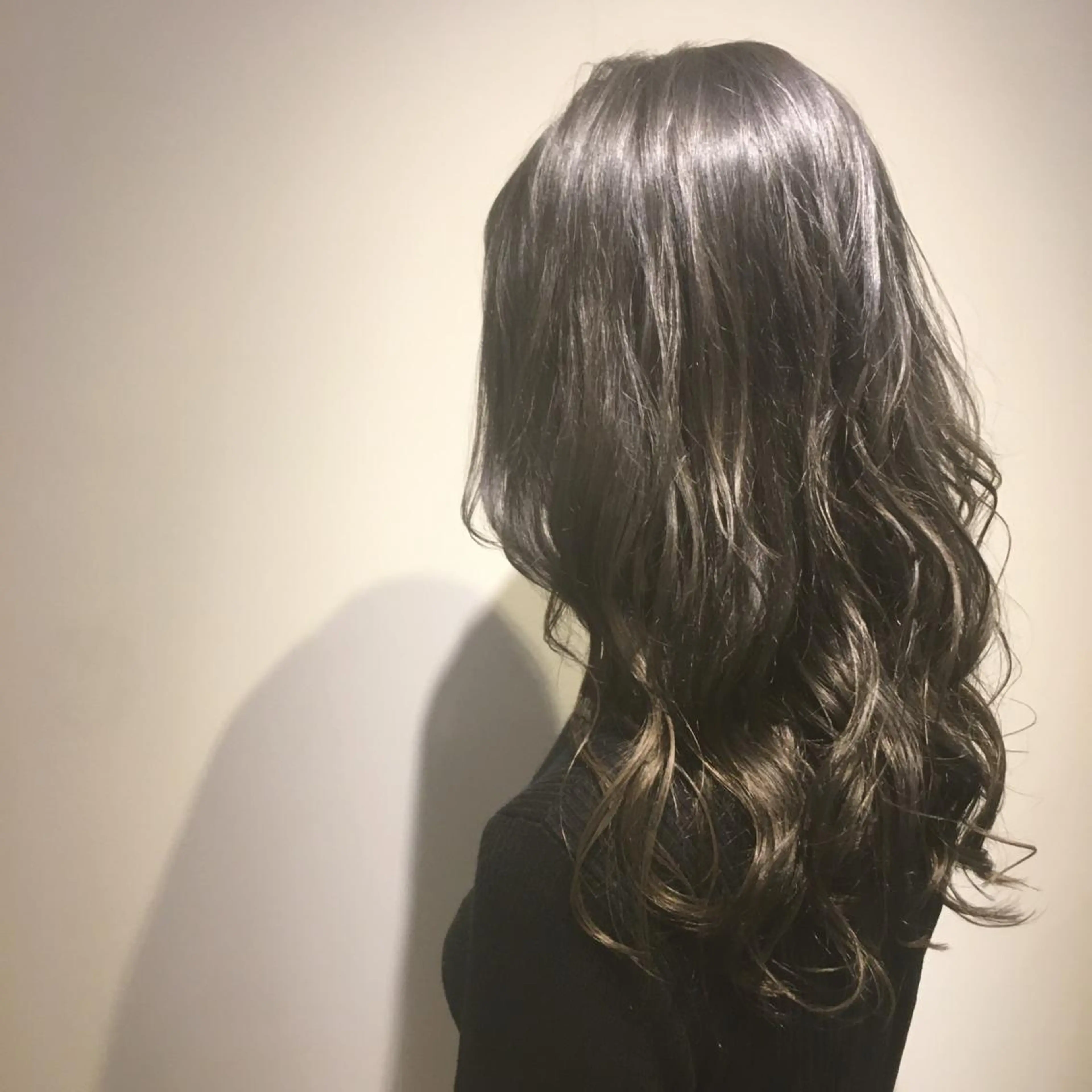 ロング カラー カット ヘアカラー トリートメント しのはら まどかのヘアスタイル