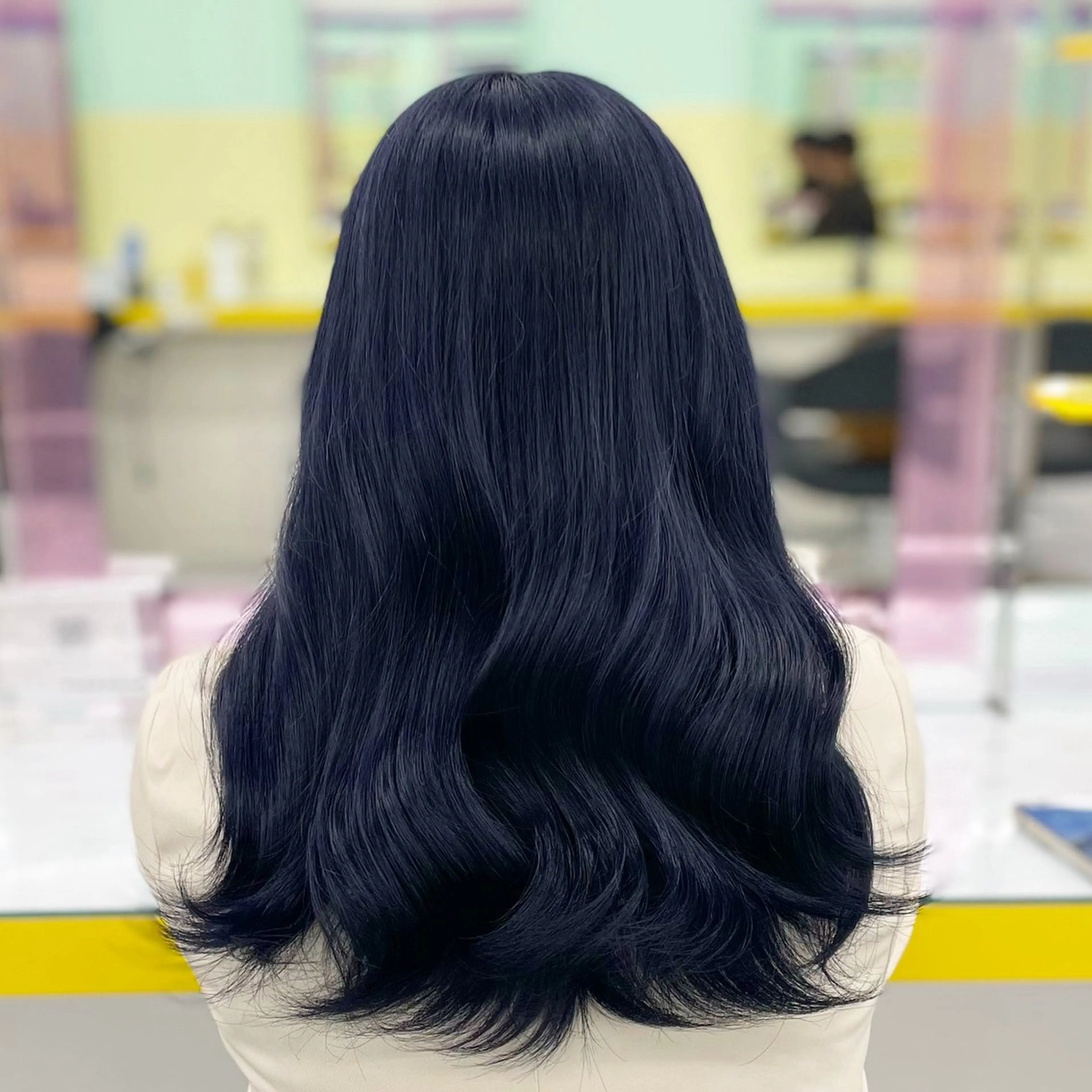 【🩵ダメージを抑えたダブルカラー🩵】カット+ブリーチなしダブルカラー+髪質改善トリートメントの写真