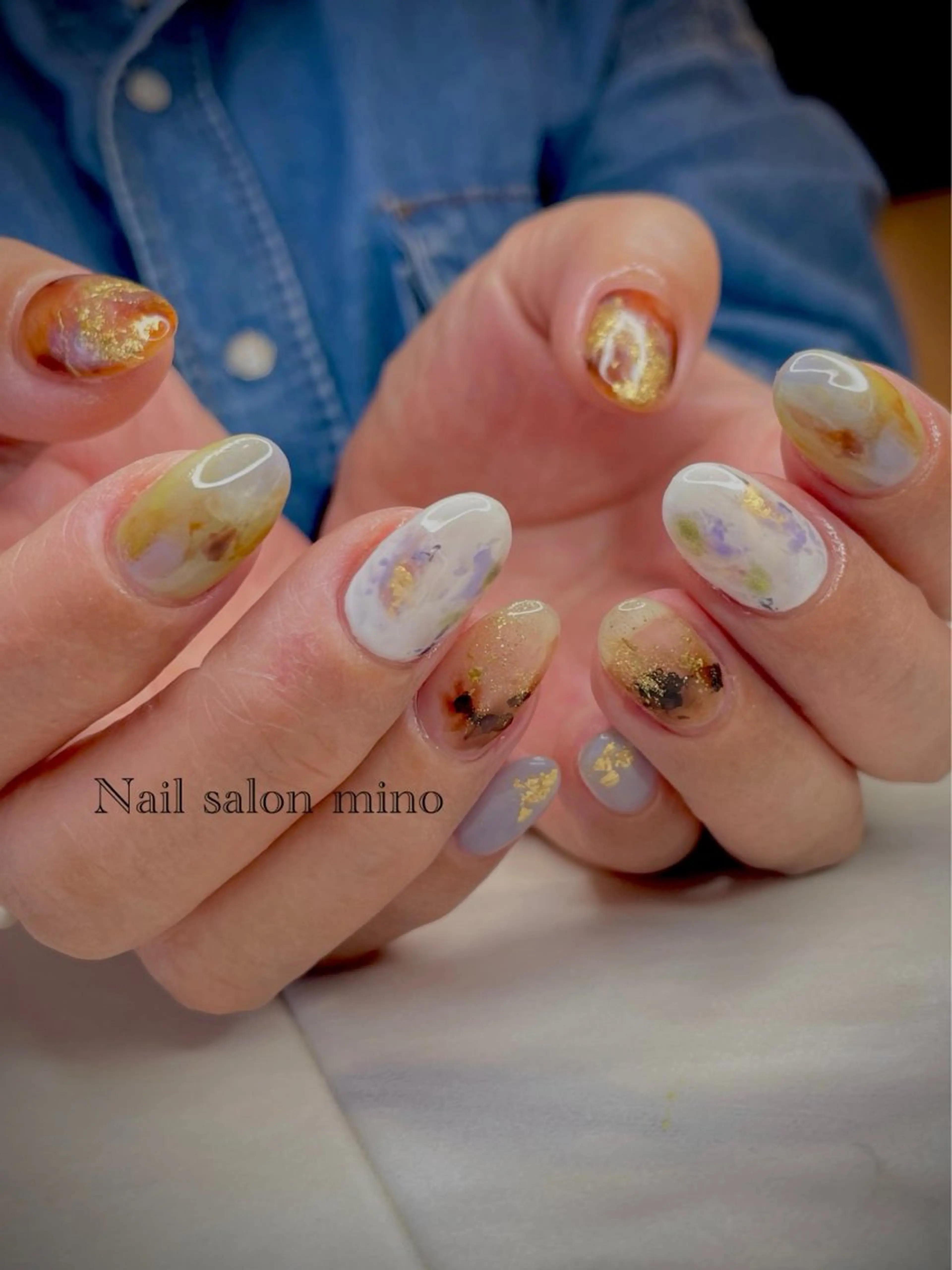 ネイル ハンドネイル 三野　nail salon minoのネイルデザイン