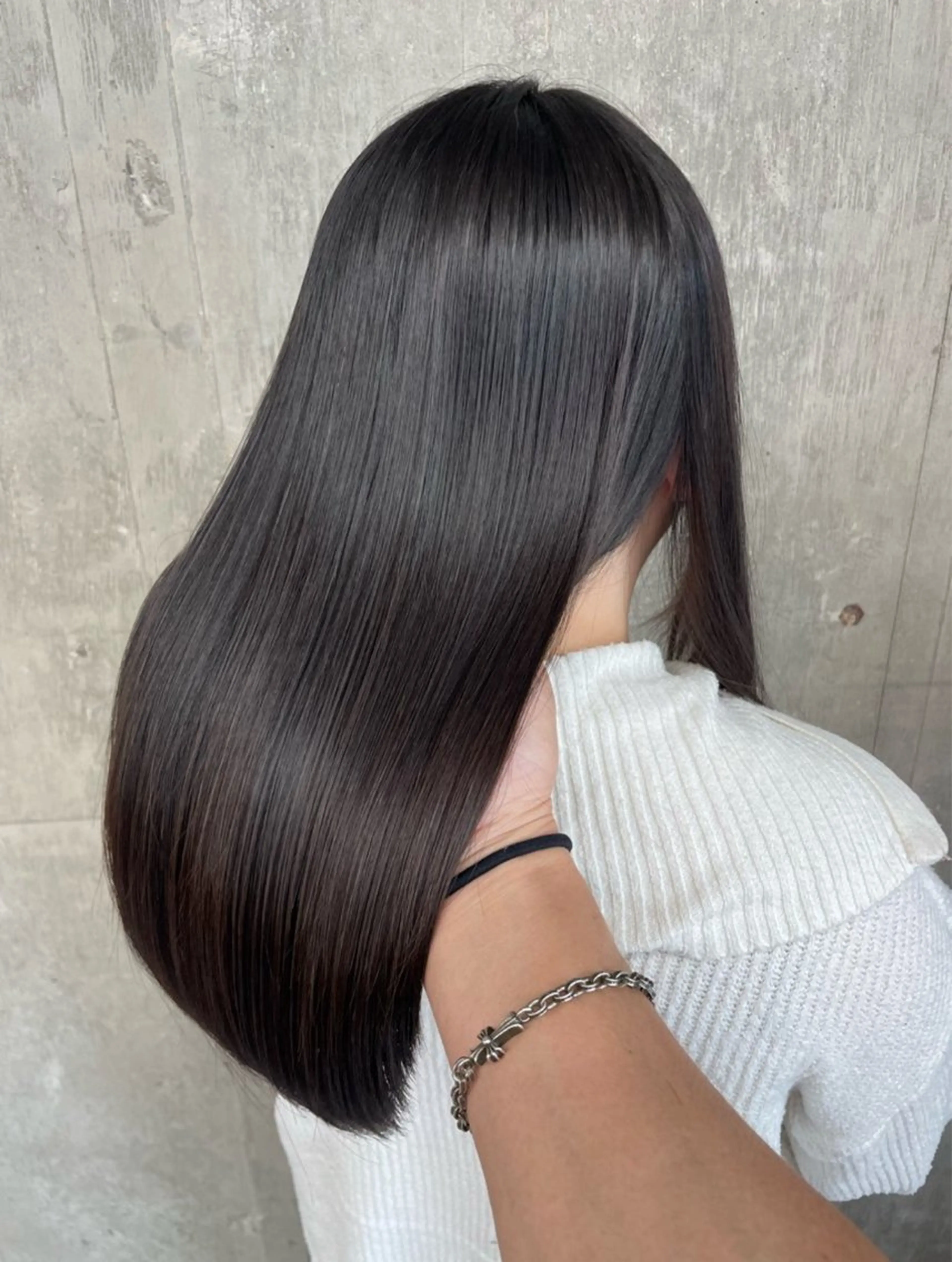 ロング 酸性ストレート 縮毛矯正 伊藤ほのか/パーマ /酸性ストレートのヘアスタイル