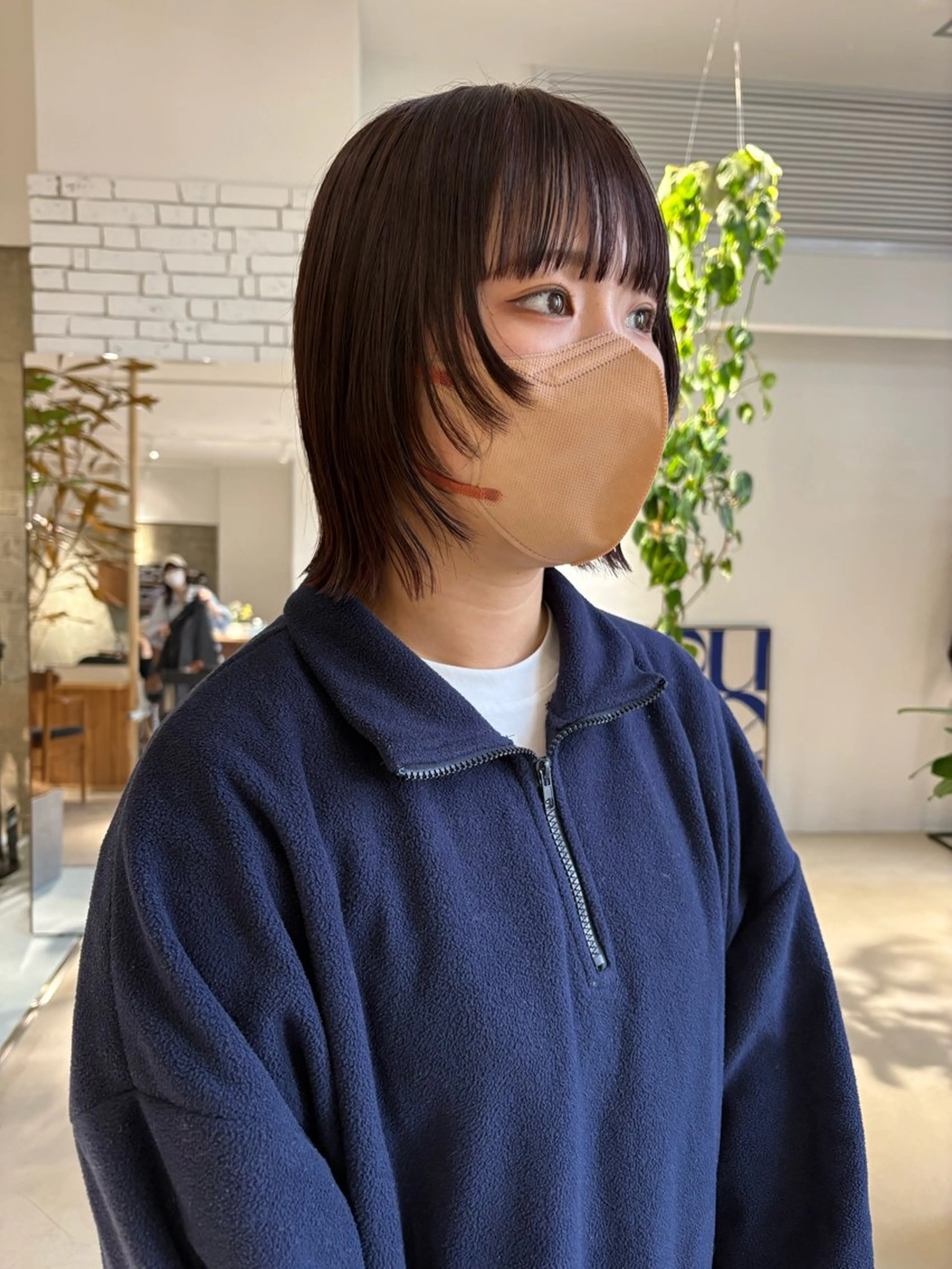 カット＋髪質改善カラー🍀の写真