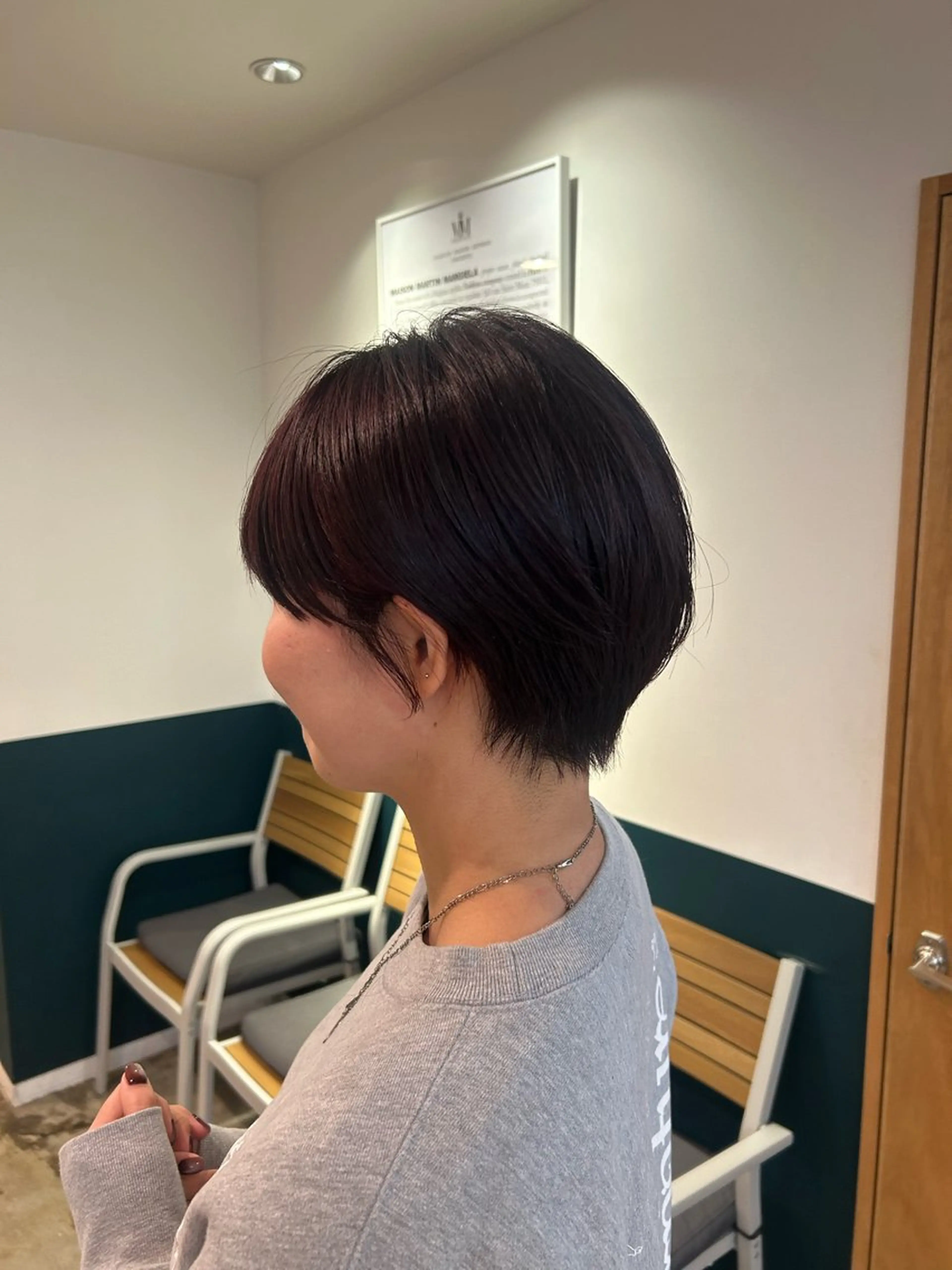 ショート 大川 麻尋のヘアスタイル