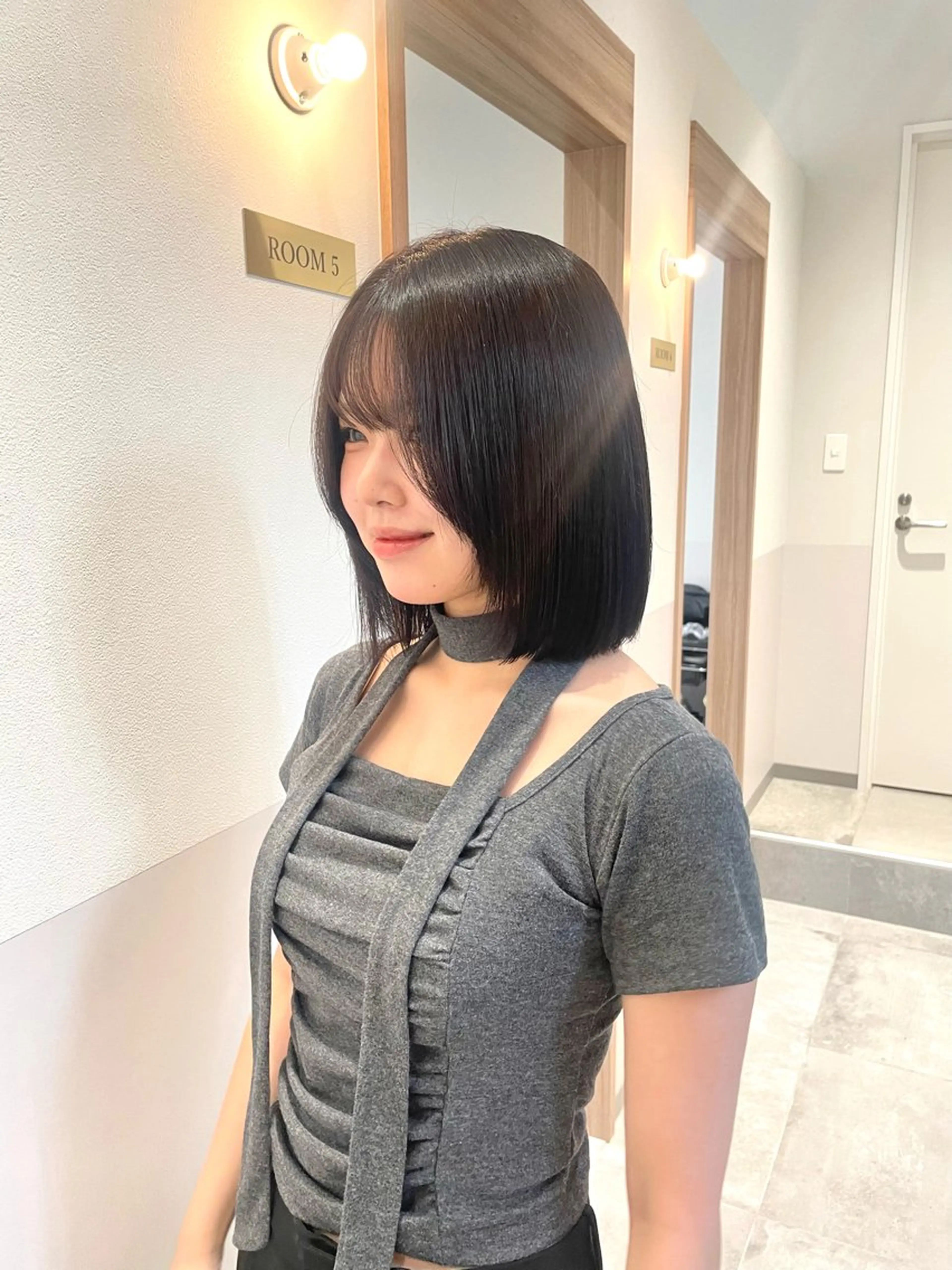 ショート カラー 田中大星 /ボブ 縮毛矯正のヘアスタイル