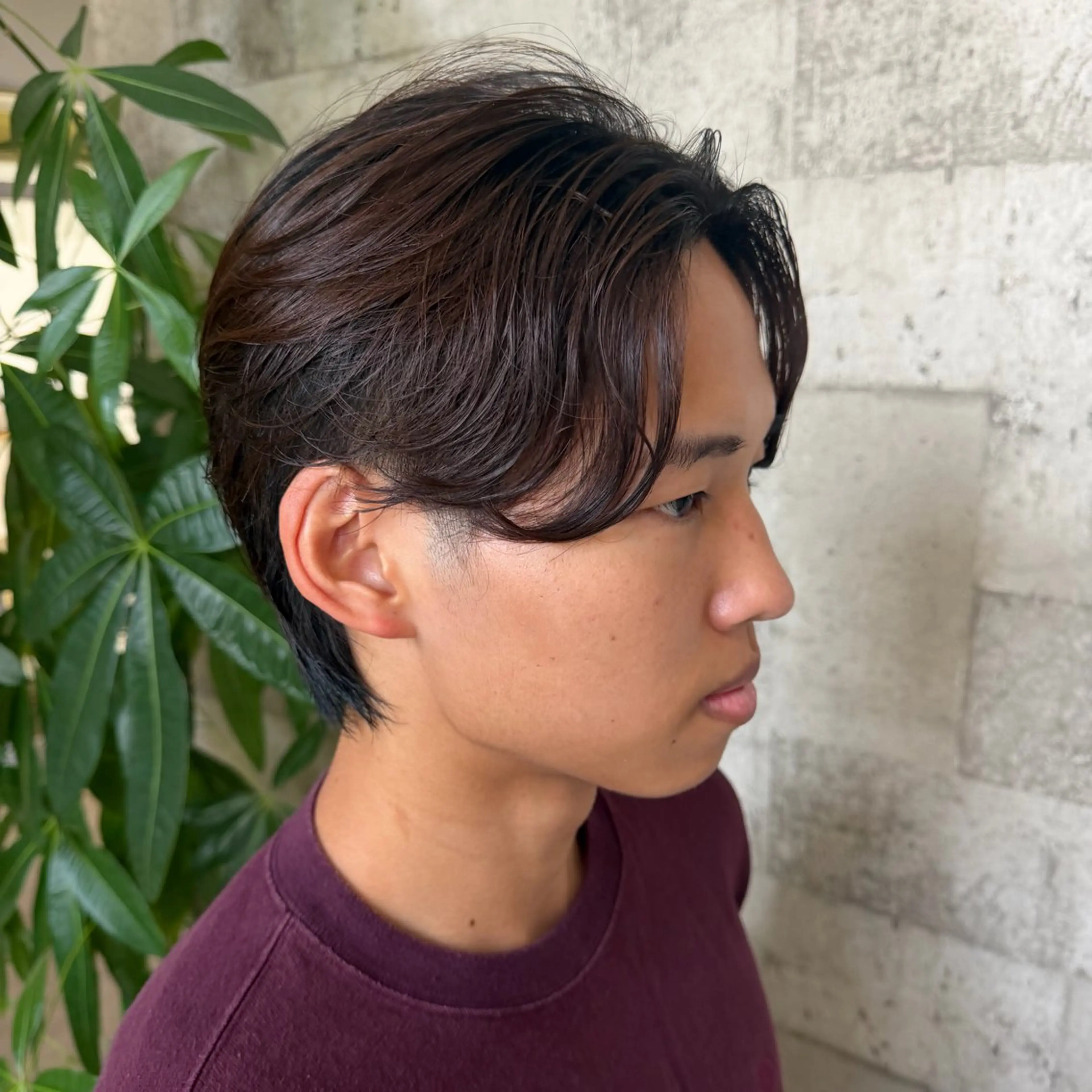 ショート パーマ メンズ カット パーマ 🍒中川葵久美🍒 レイヤー/メンズのヘアスタイル